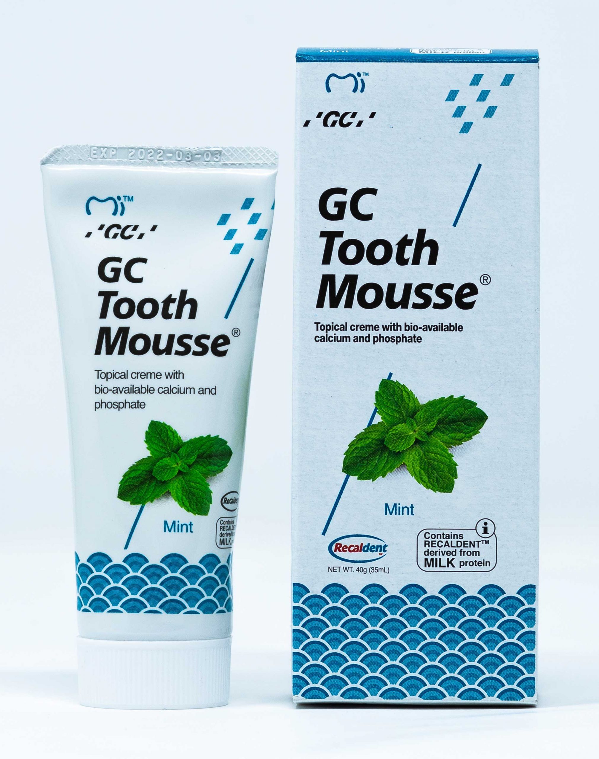 GC Tooth Mousse Menta - 40 g