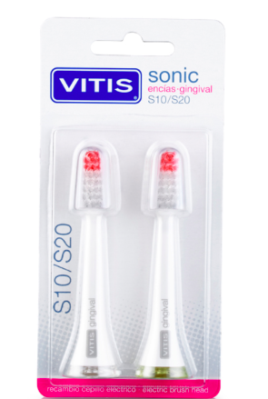 Dentaid Testine di Ricambio Gingival Vitis Sonic S10/S20 – 2 pz
