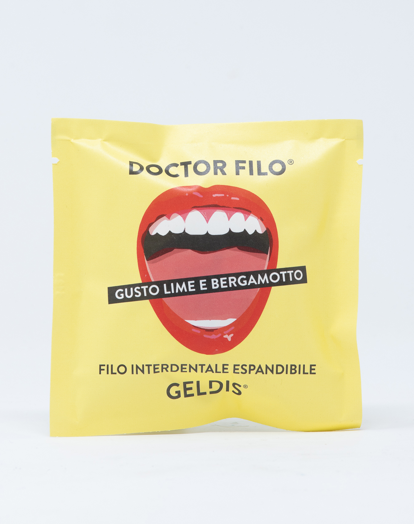 Geldis Doctor Filo Filo Interdentale Espandibile Lime e Bergamotto – 30 mt