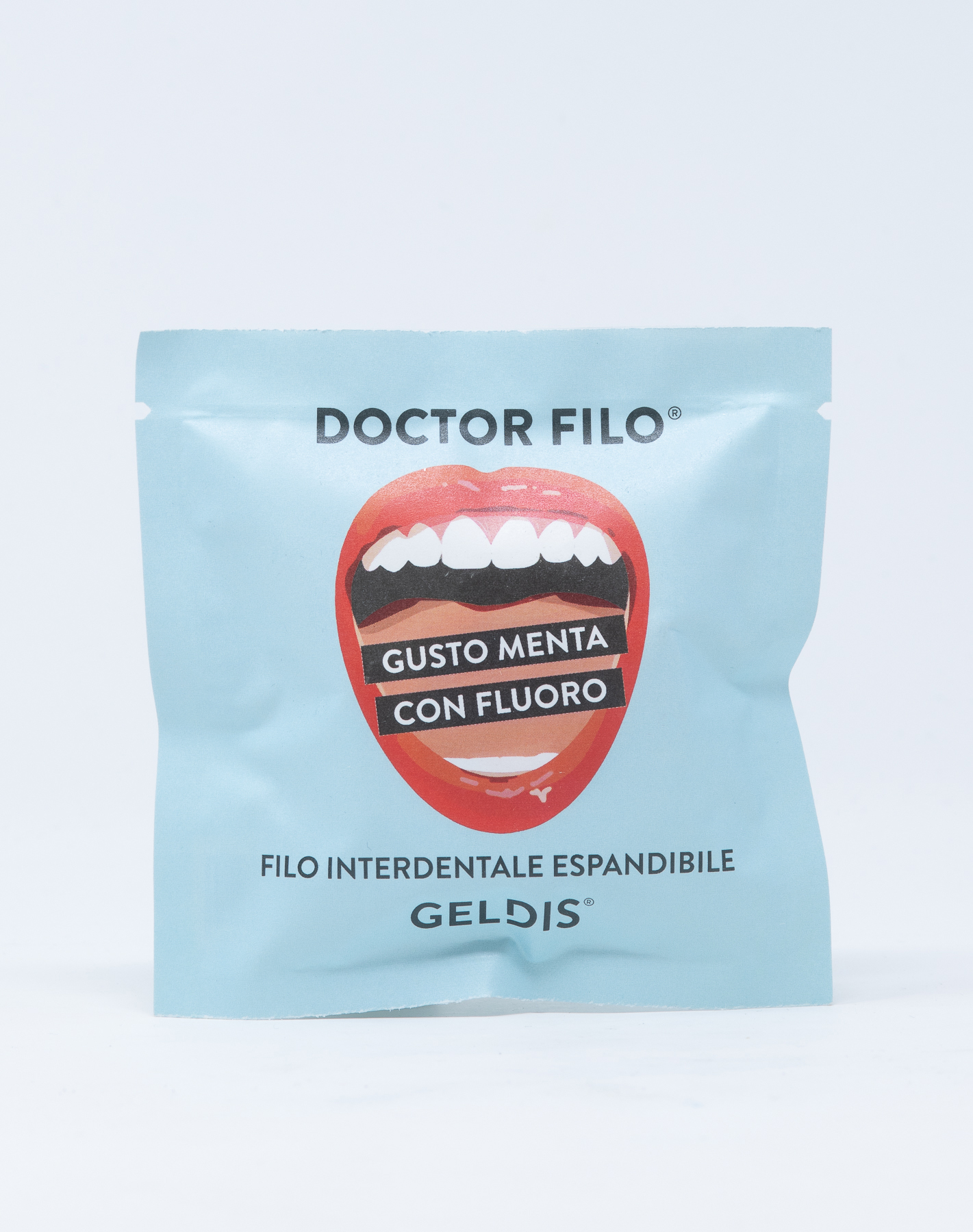 Geldis Doctor Filo Filo Interdentale Espandibile con Menta e Fluoro - 30 mt
