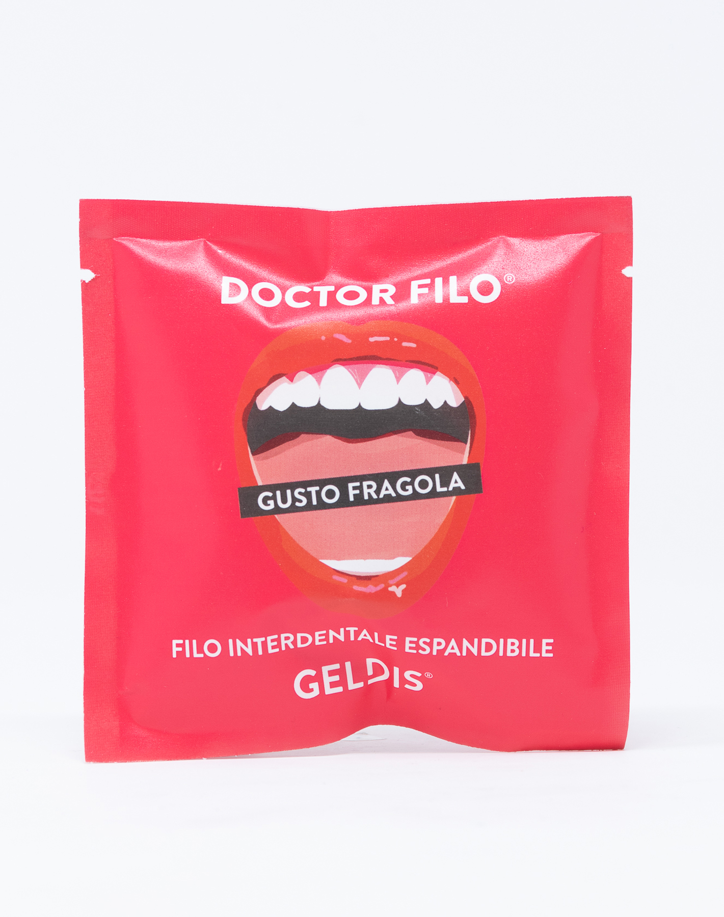 Geldis Doctor Filo Filo Interdentale Espandibile alla Fragola - 30 mt