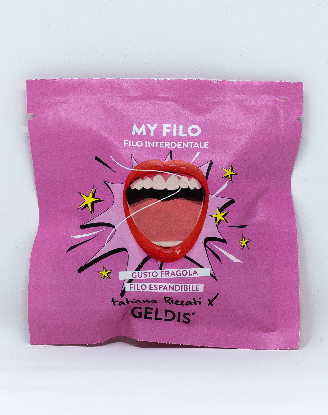 Geldis My Filo Filo Interdentale Espandibile alla Fragola - 30 mt