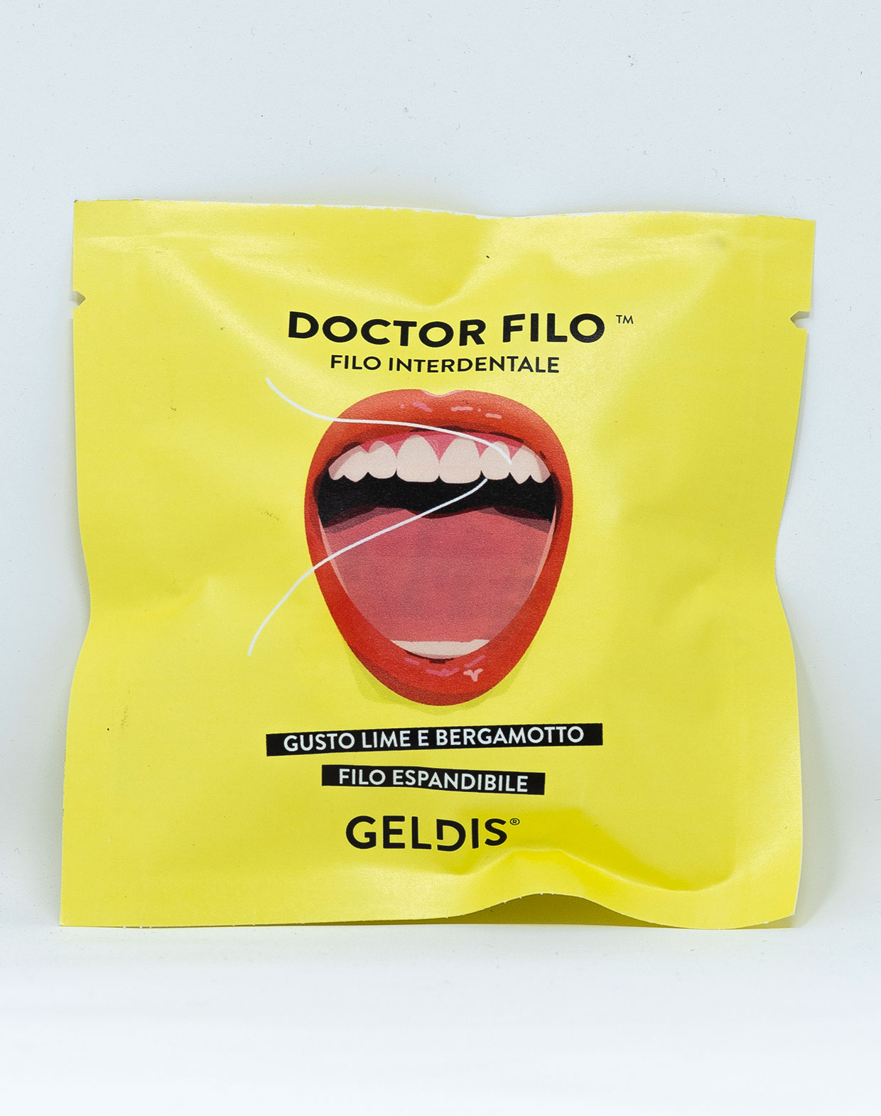 Geldis Doctor Filo Filo Interdentale Espandibile Lime e Bergamotto – 30 mt