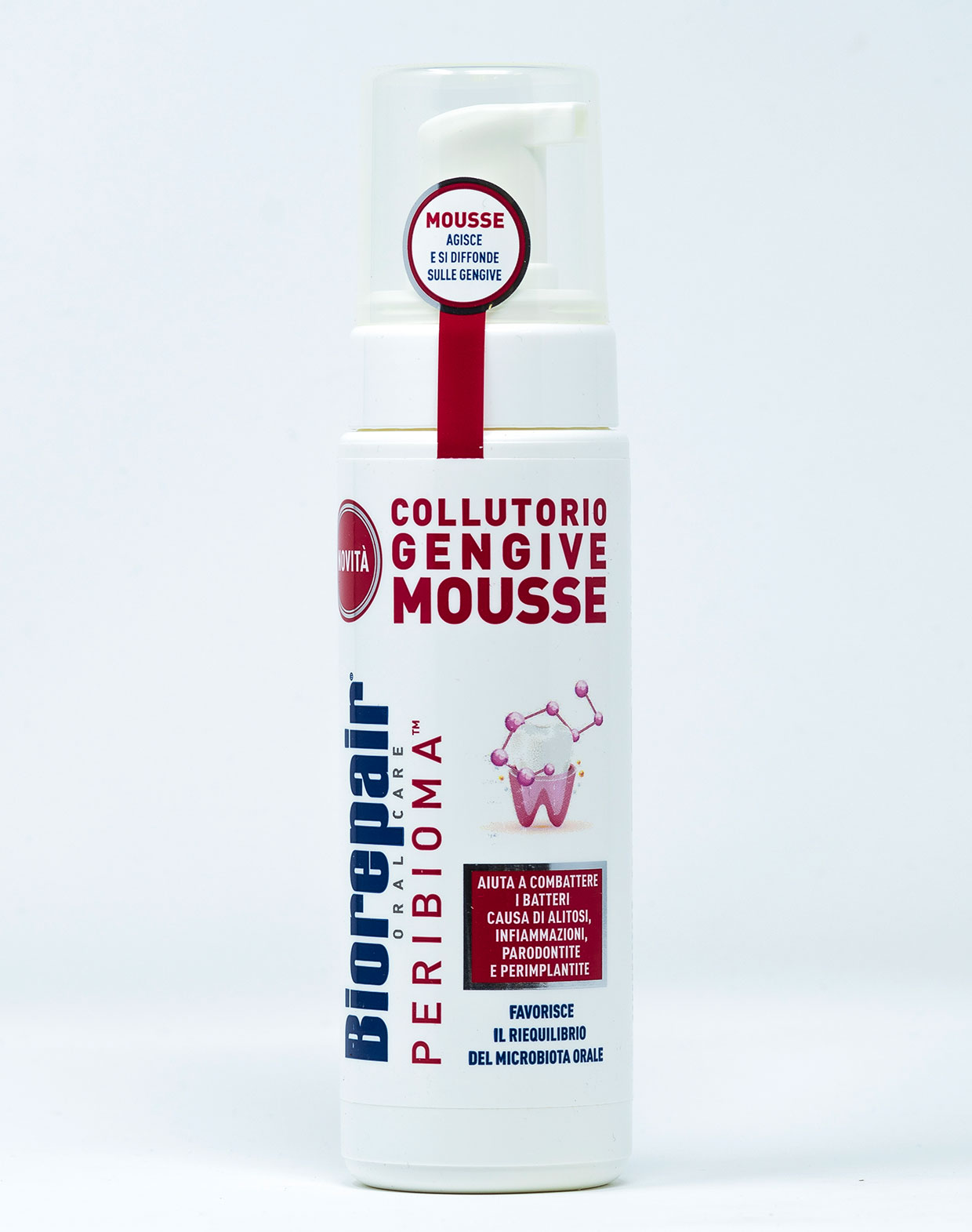 Biorepair Mousse Collutorio Peribioma - 200 ml