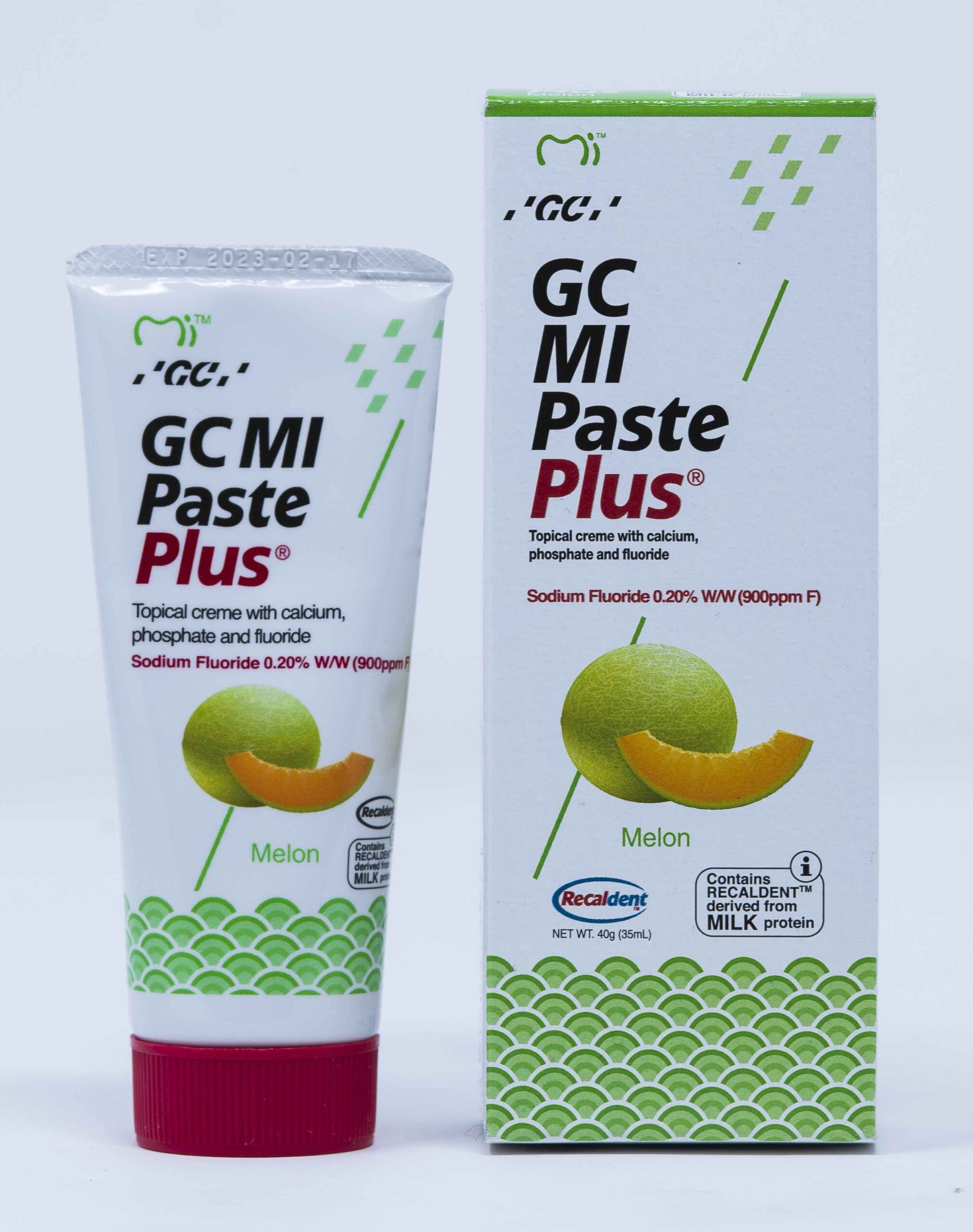 MI Paste Plus® Topical Tooth Créme with Calcium, Phosphate & Fluoride 40g  by GC