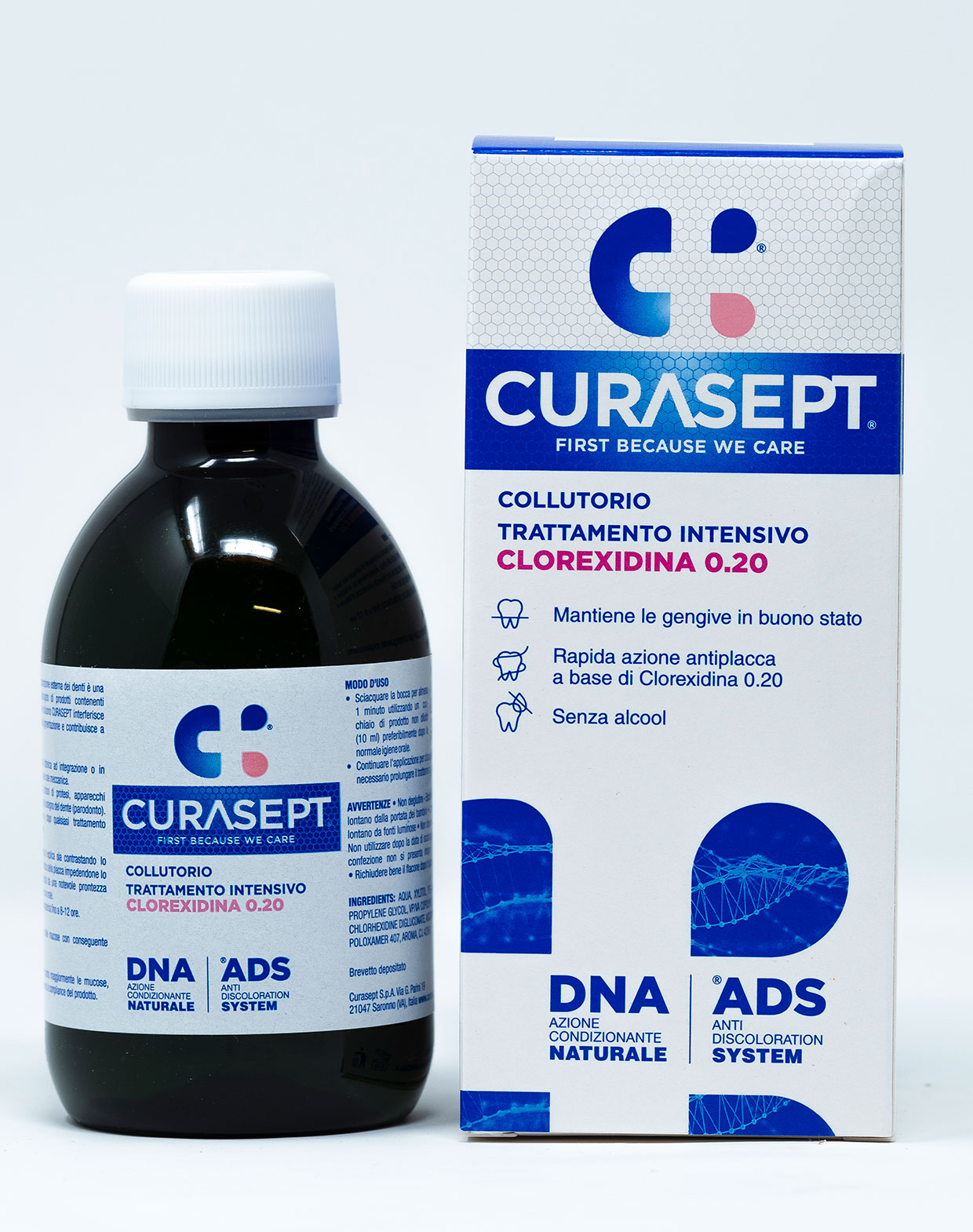 Curasept Collutorio ADS DNA Trattamento Intensivo 0,20% - 200 ml