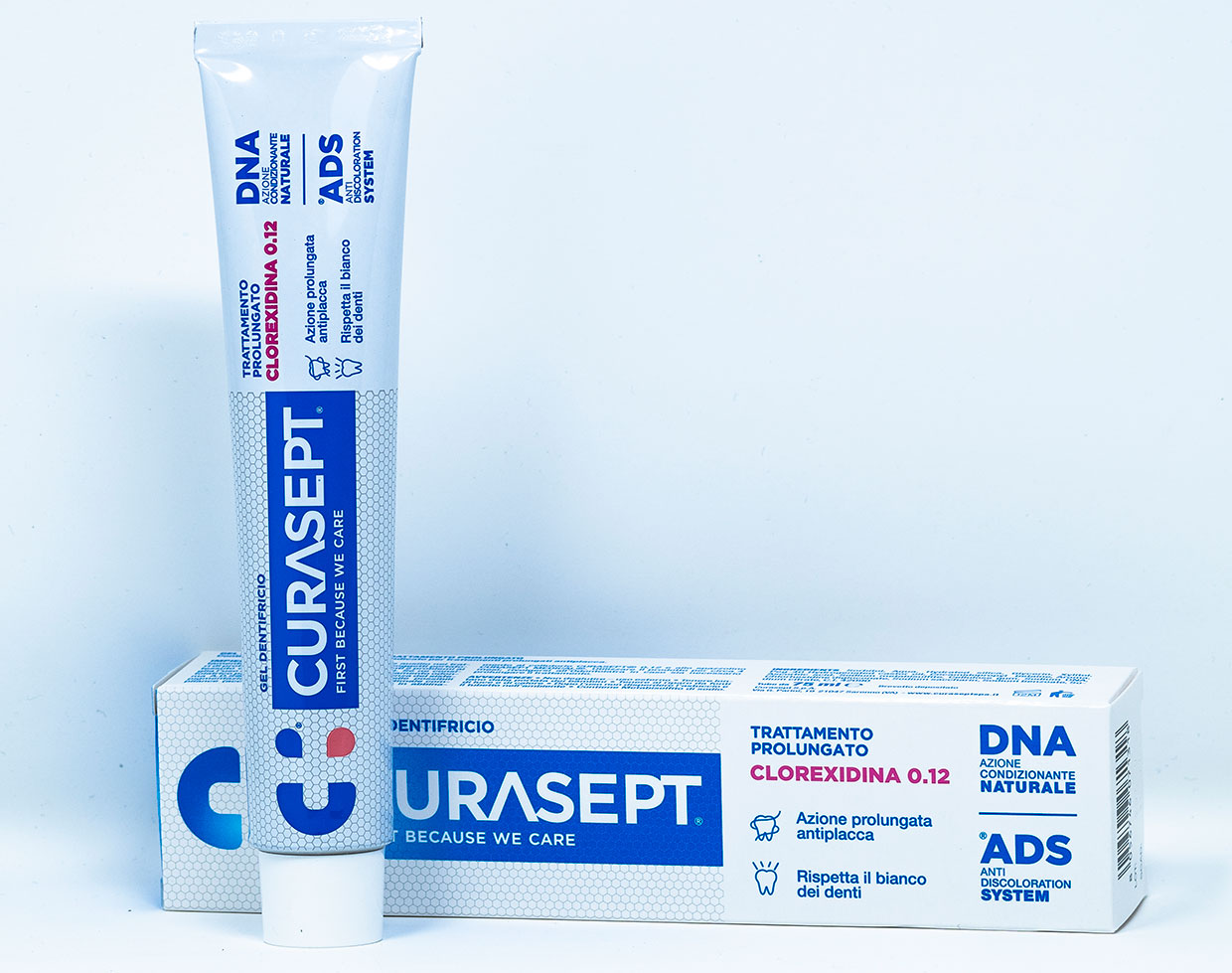 Curasept Dentifricio ADS DNA Trattamento Prolungato 0,12 % - 75 ml