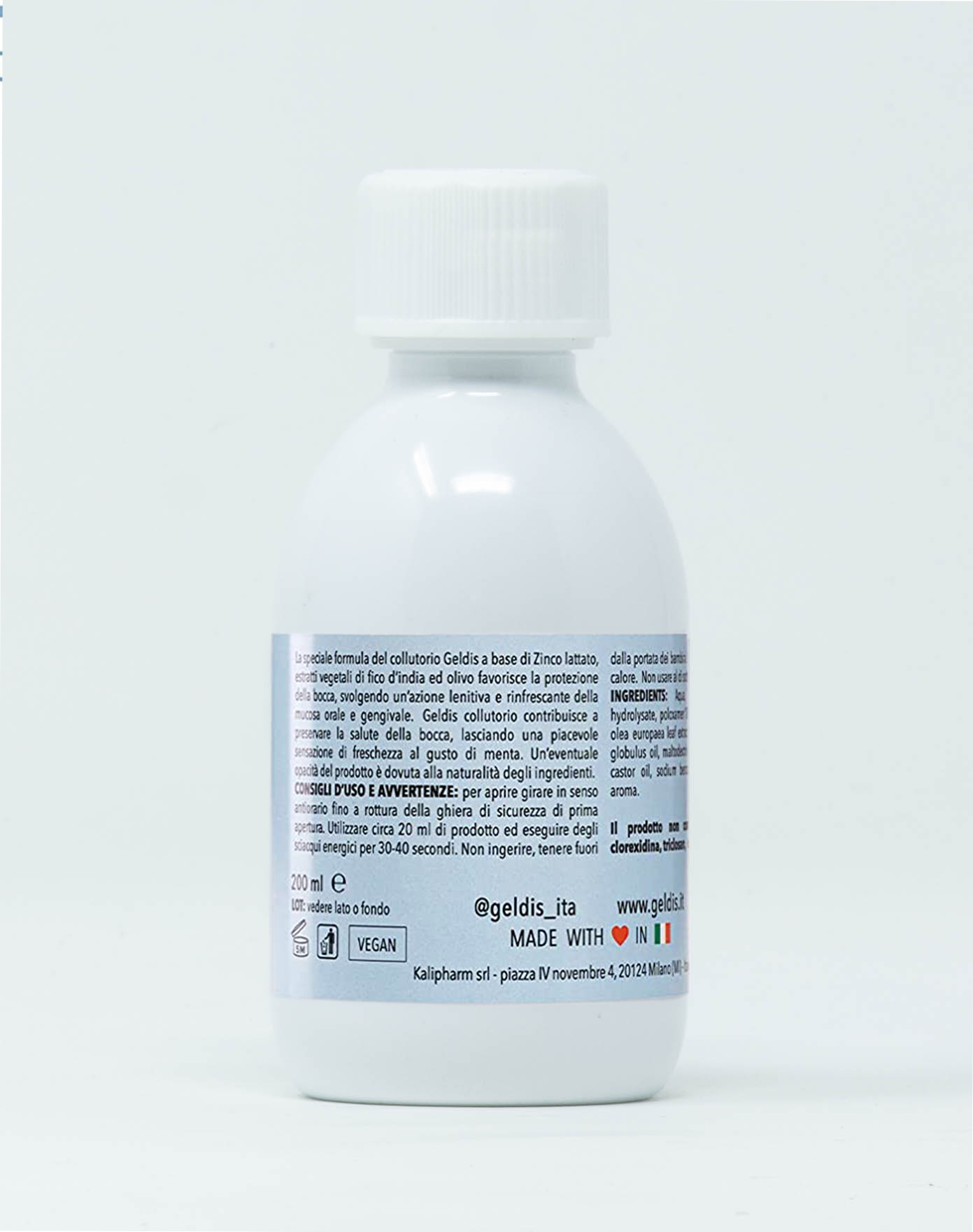 Geldis Collutorio BUONISSIMO alla Menta con Fluoro - 200ml