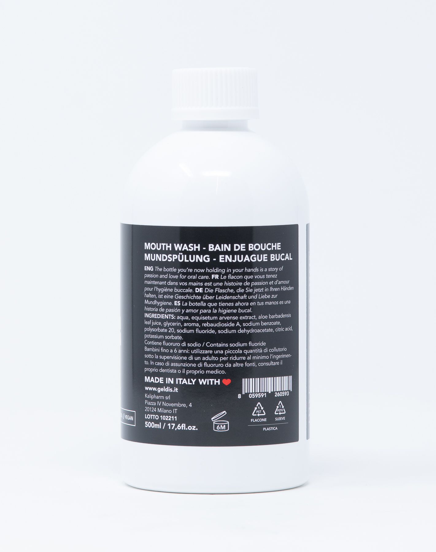 Geldis Collutorio BUONISSIMO alla Liquirizia e Agrumi - 500ml
