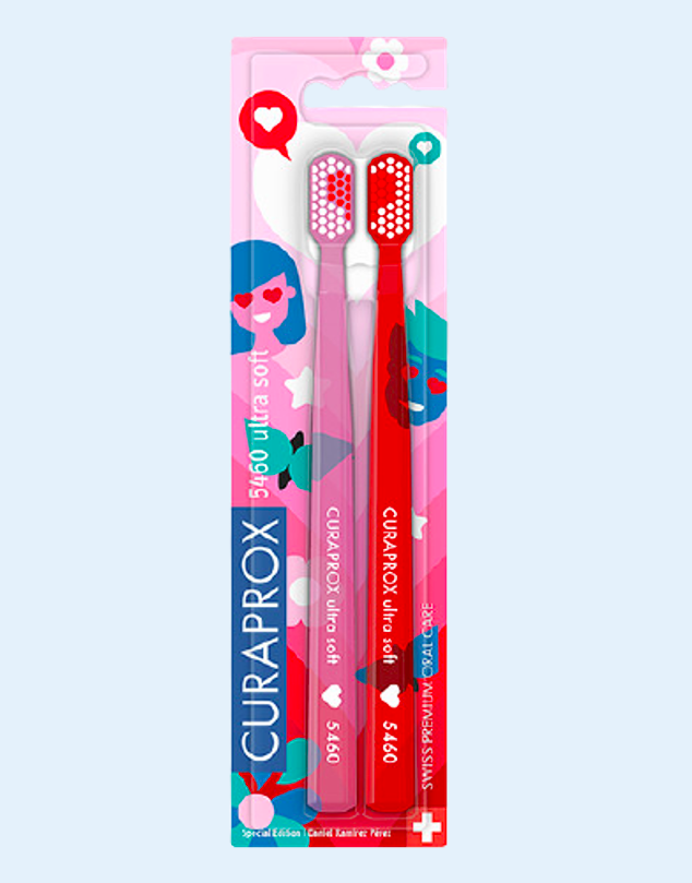Curaprox Spazzolino Ultra Morbido CS 5460 LOVE EDITION 2022