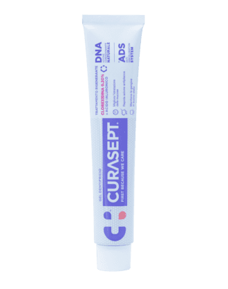 Curasept Dentifricio ADS Trattamento Rigenerante 0,20% Con Acido Ialuronico - 75 ml