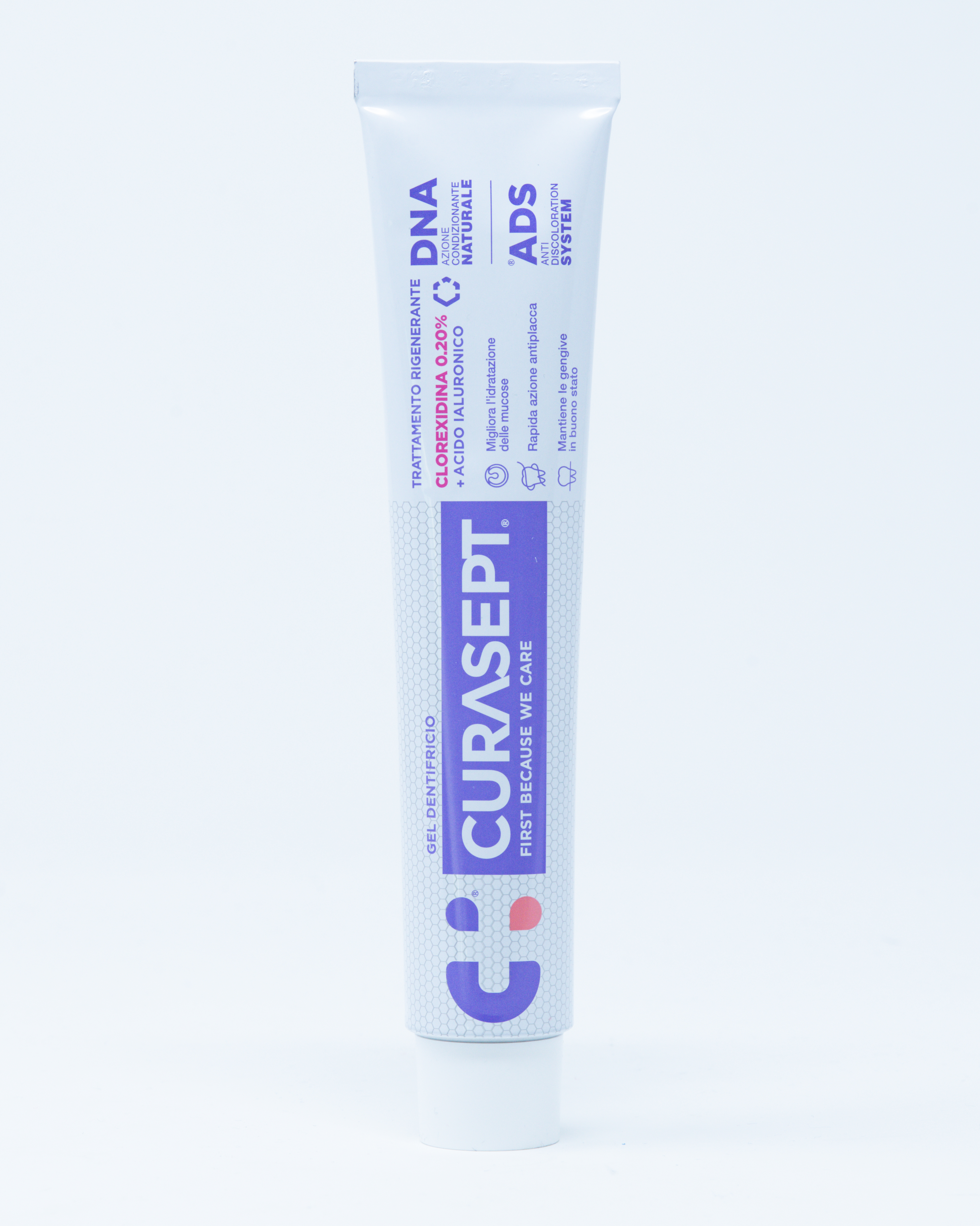 Curasept Dentifricio ADS Trattamento Rigenerante 0,20% Con Acido Ialuronico - 75 ml