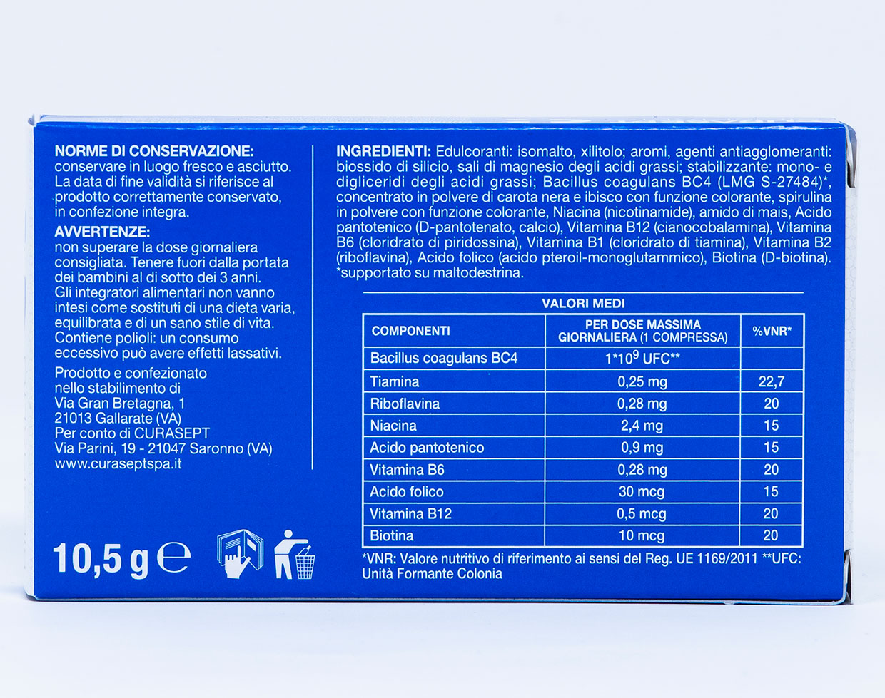 Curasept Probiotico Biosmalto -14 cpr