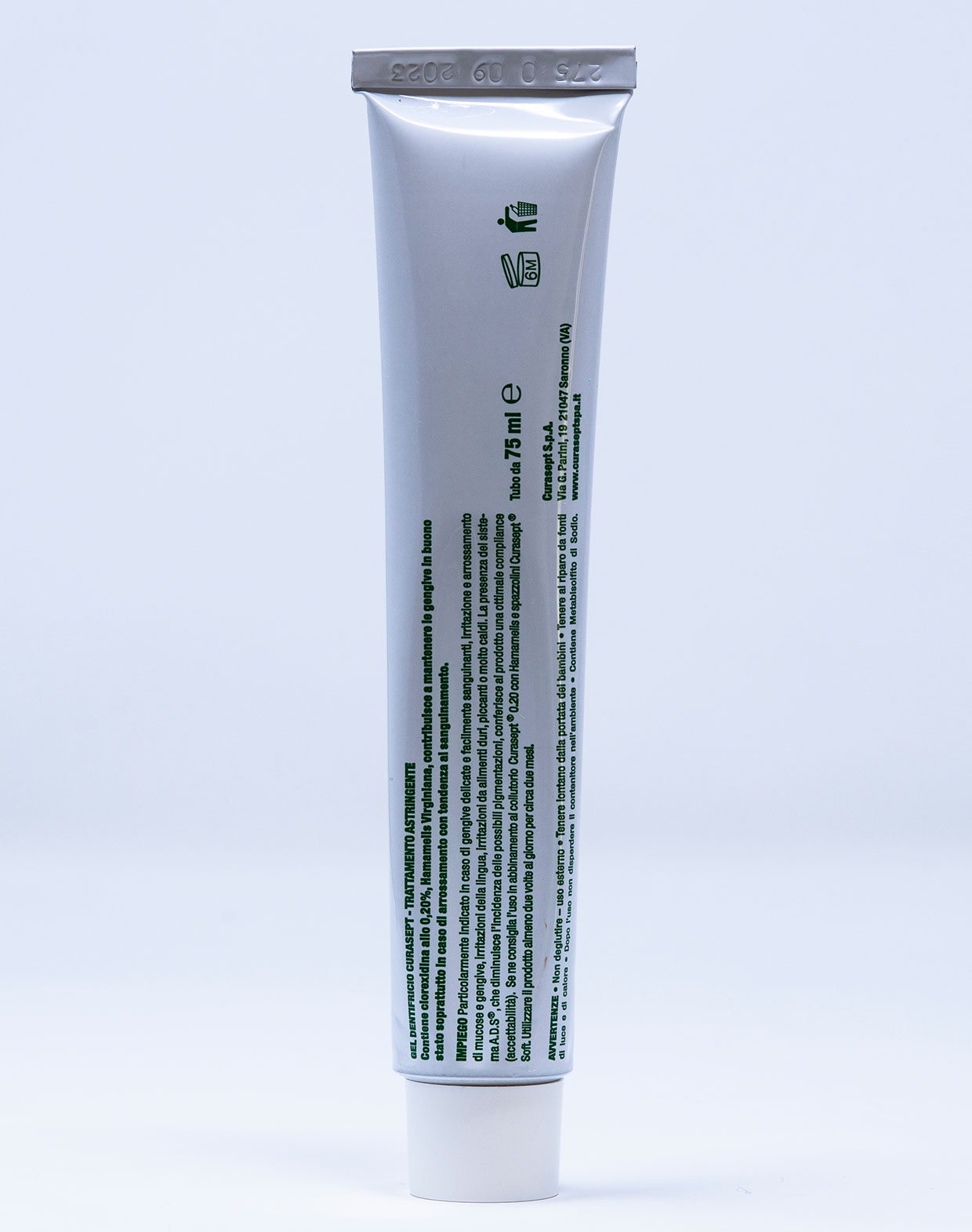 Curasept Dentifricio ADS Trattamento Astringente 0,20% Con Hamamelis - 75 ml
