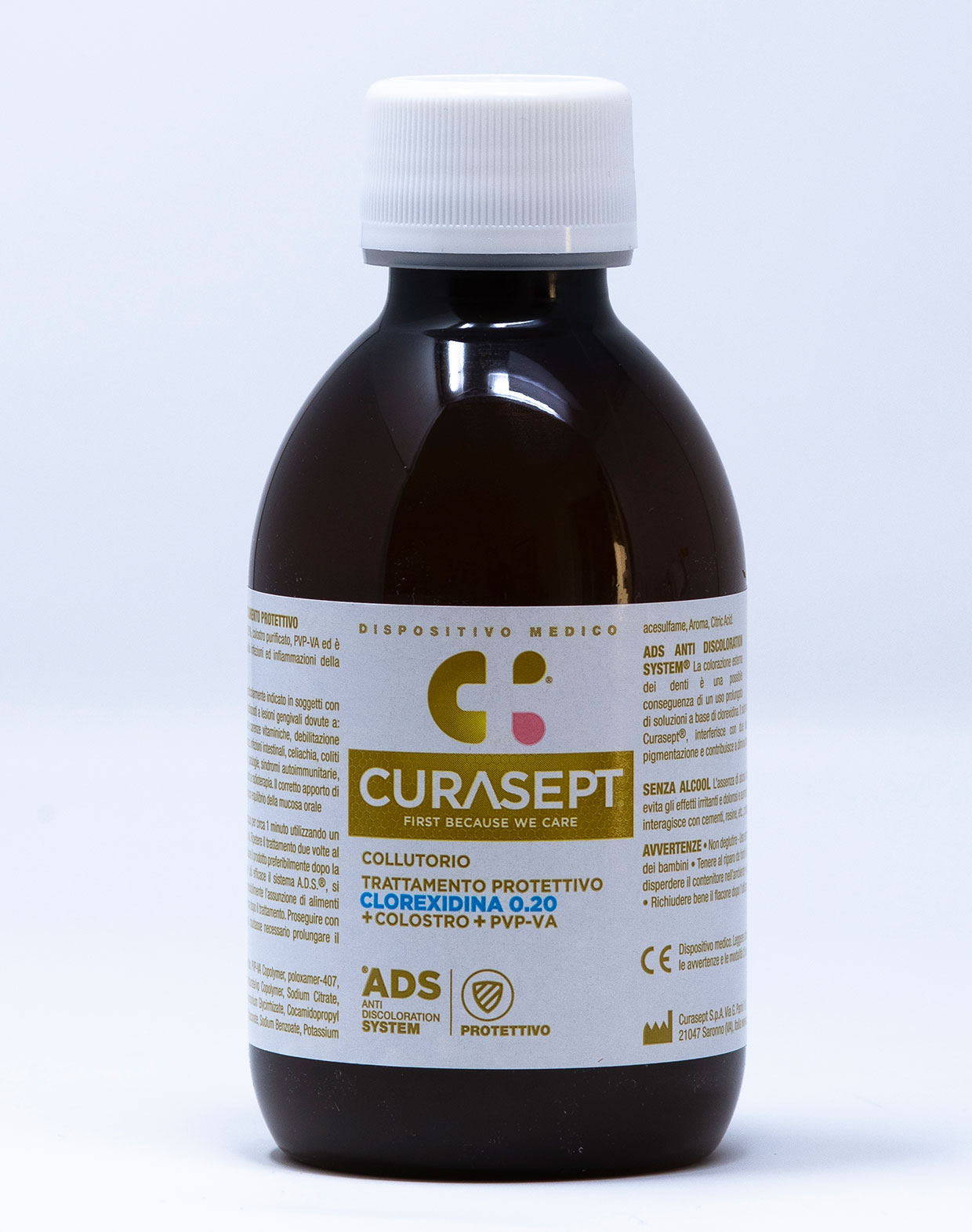 Curasept Collutorio ADS Trattamento Protettivo 0,20% Con Colostro - 200 ml