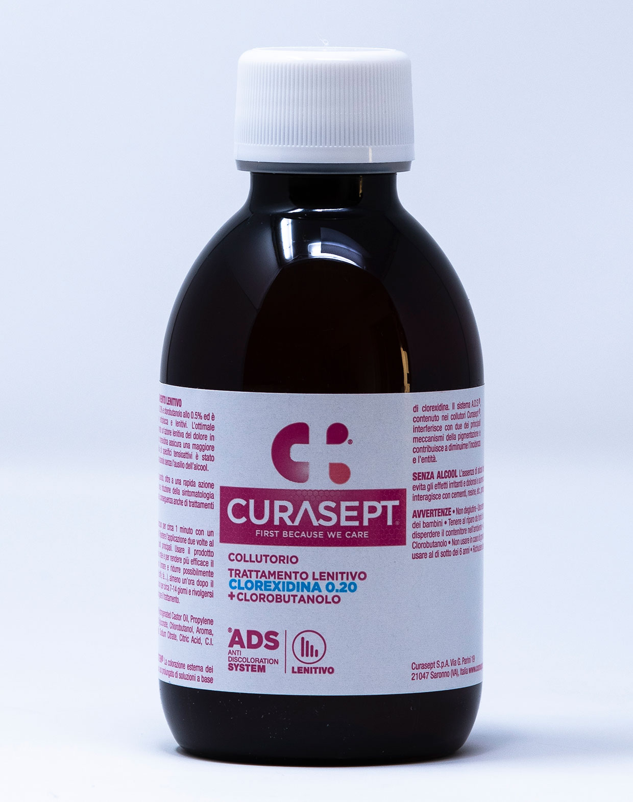 Curasept Collutorio ADS Trattamento Lenitivo 0,20% Con Clorobutanolo - 200 ml