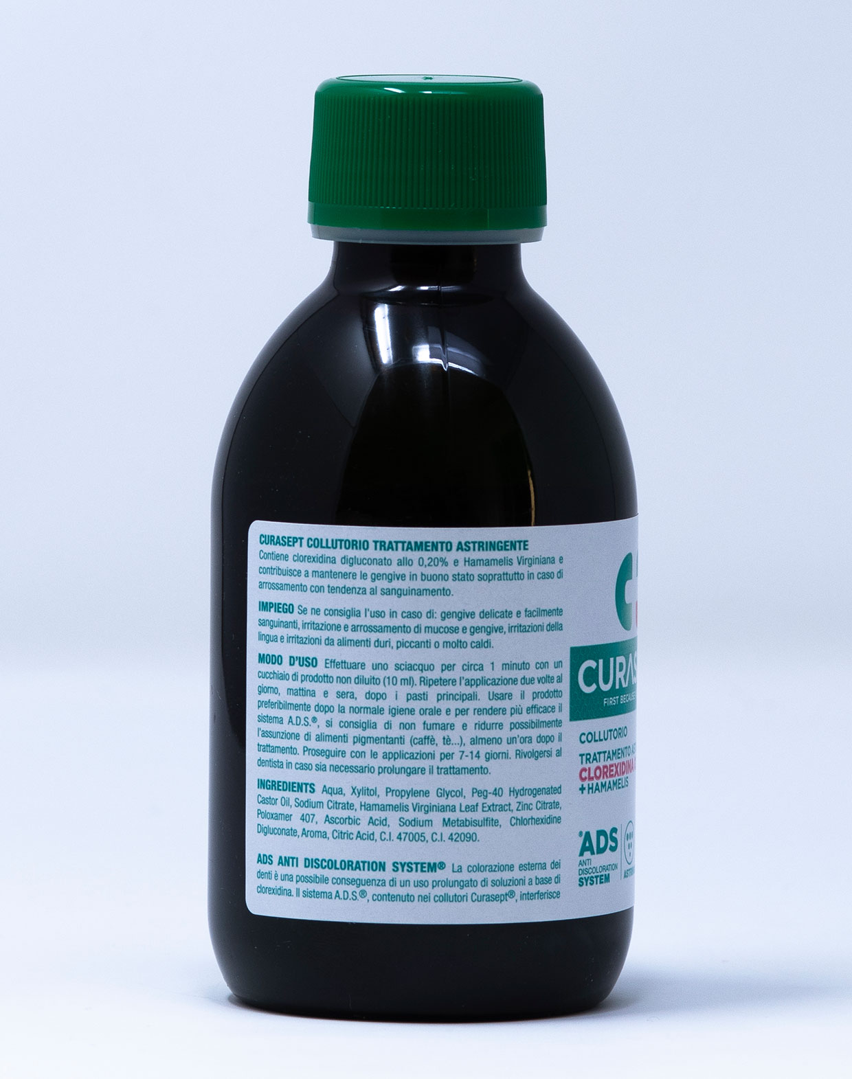 Curasept Collutorio ADS Trattamento Astringente 0,20% Con Hamamelis - 200 ml