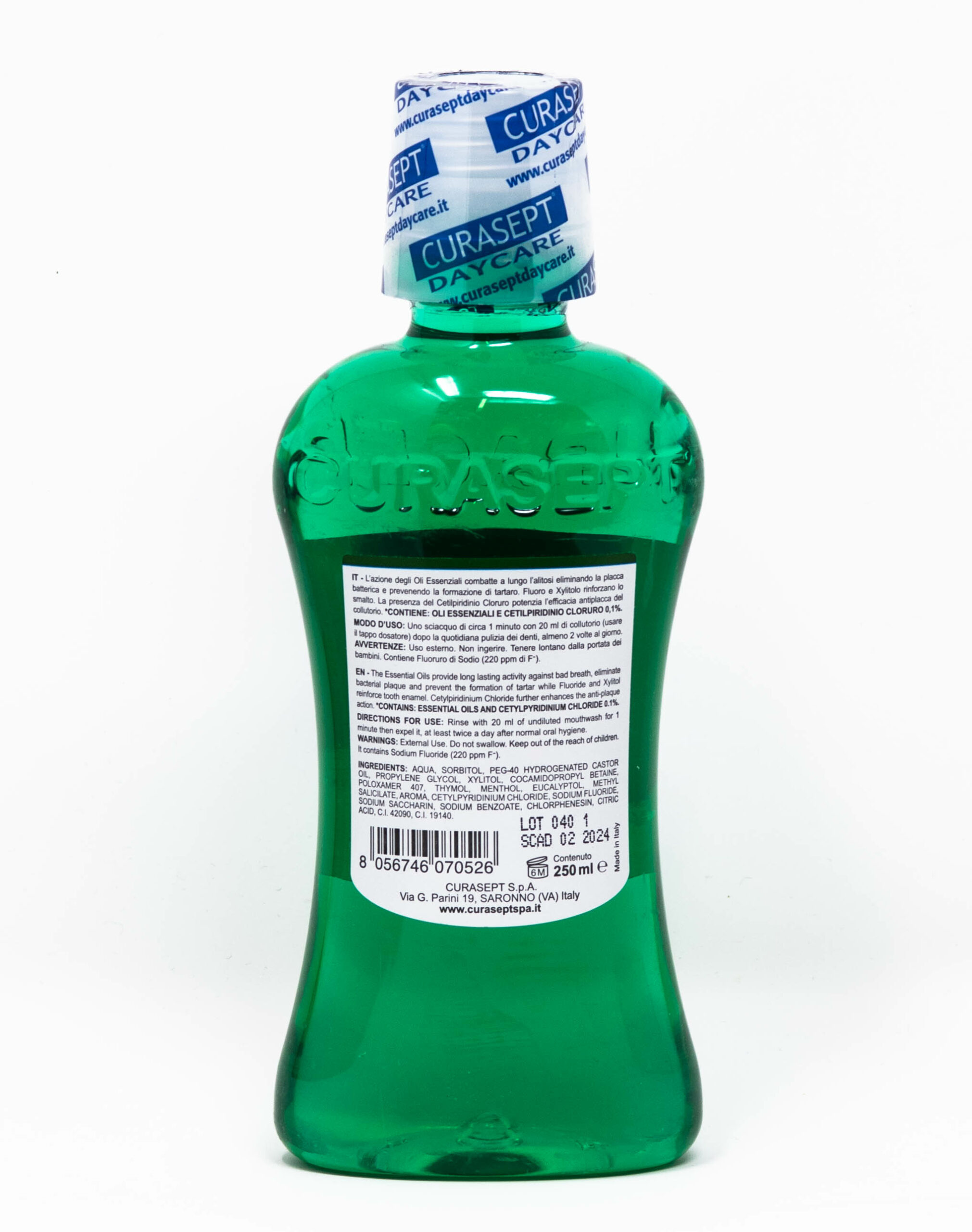 Curasept Collutorio Daycare Protection Plus Menta Forte - 250 ml