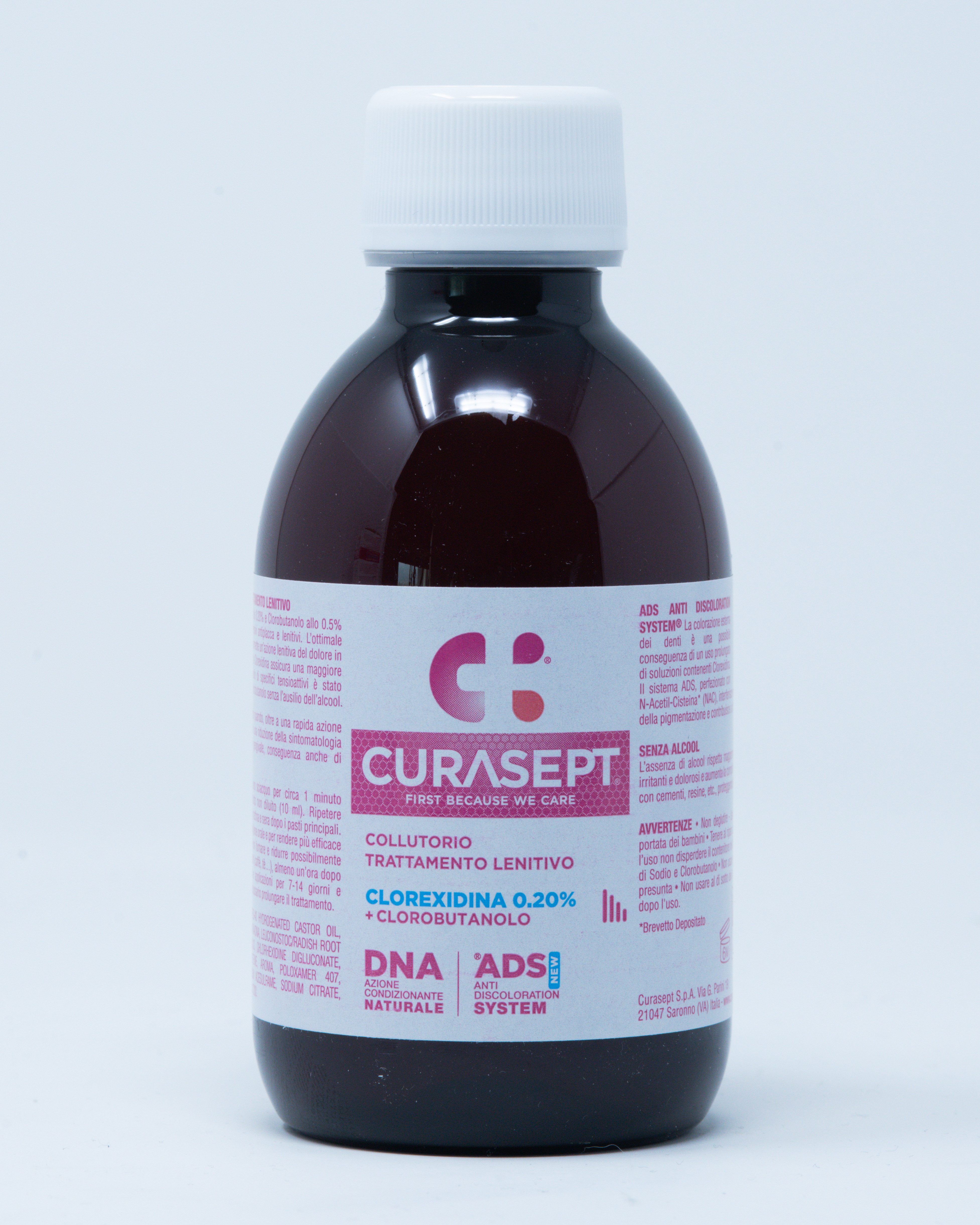 Curasept Collutorio ADS Trattamento Lenitivo 0,20% Con Clorobutanolo  - 200 ml