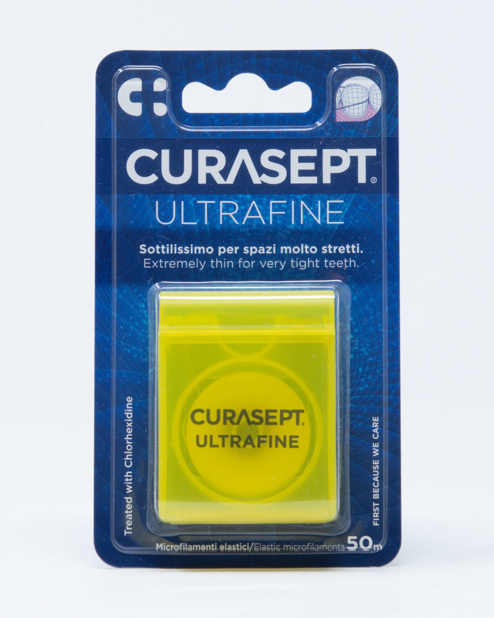 Curasept Filo Interdentale Ultra Fine Non Cerato - 50 m