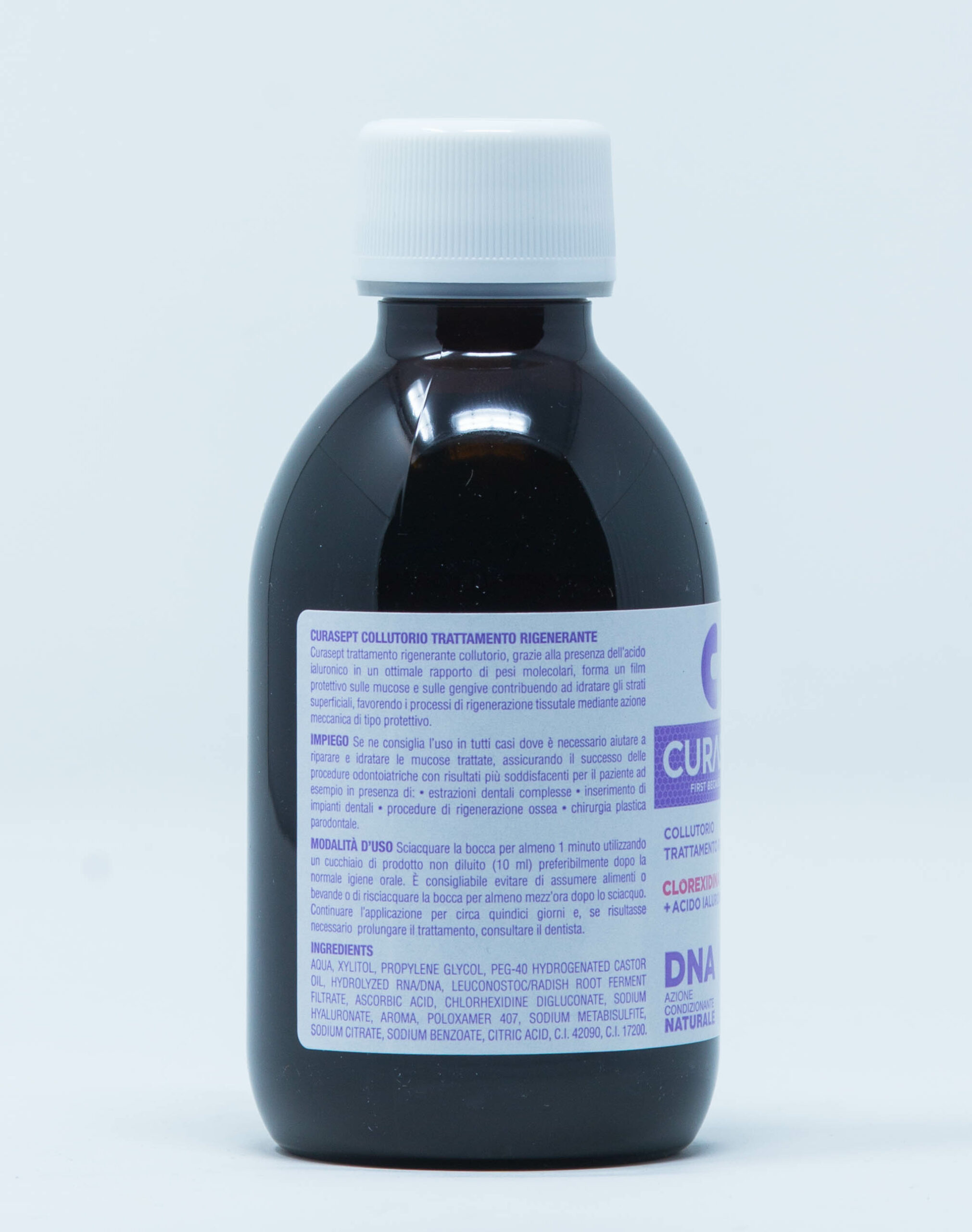 Curasept Collutorio ADS Trattamento Rigenerante 0,20% Con Acido Ialuronico - 200 ml