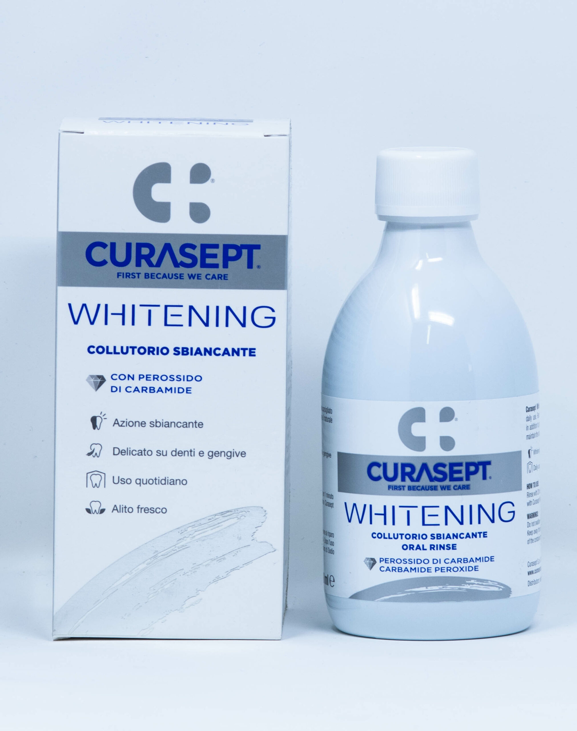 Curasept Whitening Collutorio Sbiancante - 300 ml
