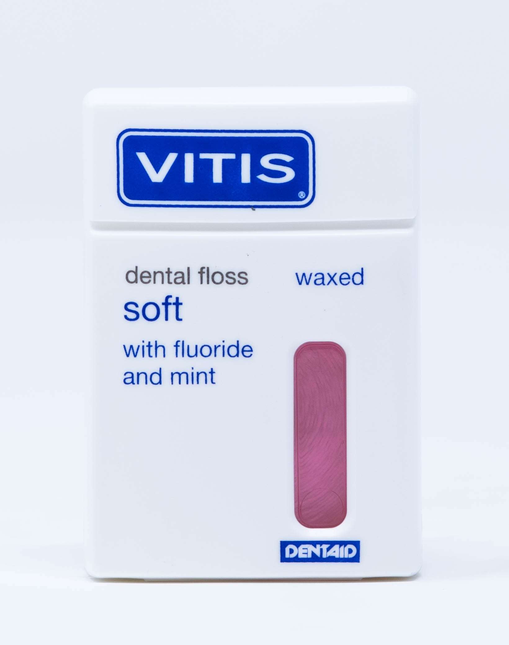 Dentaid Filo Interdentale Vitis Dental Floss Soft Con Cera Fluoro e Menta - 50 m