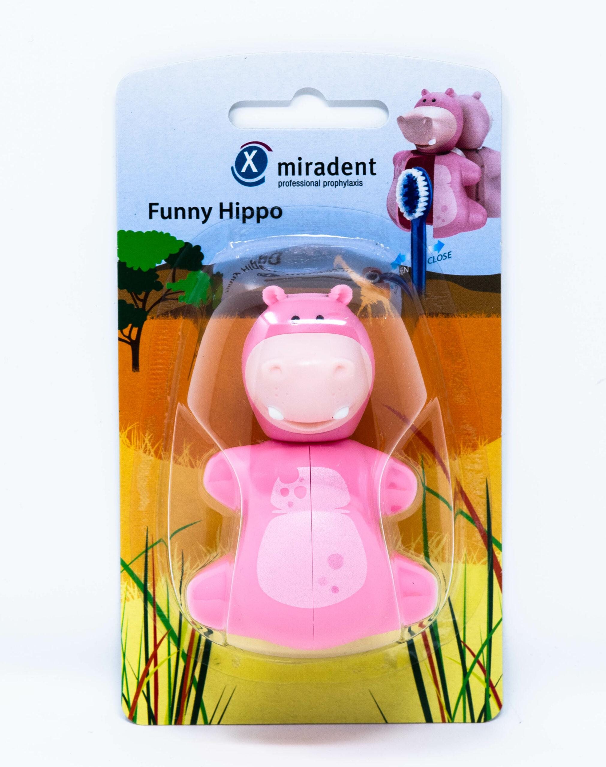 Miradent Porta Spazzolino Hippo - 1 pz