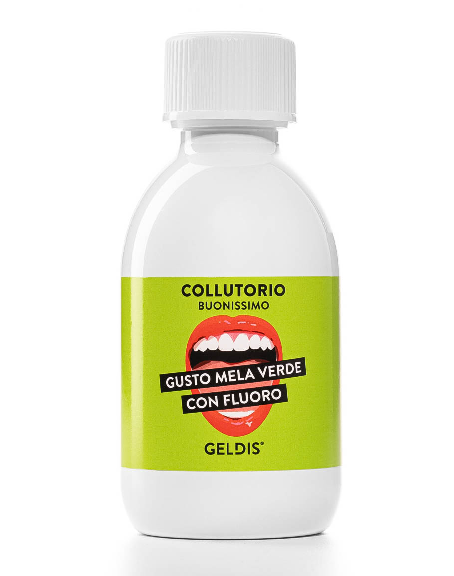 Geldis Collutorio BUONISSIMO alla Mela Verde con Fluoro - 200ml