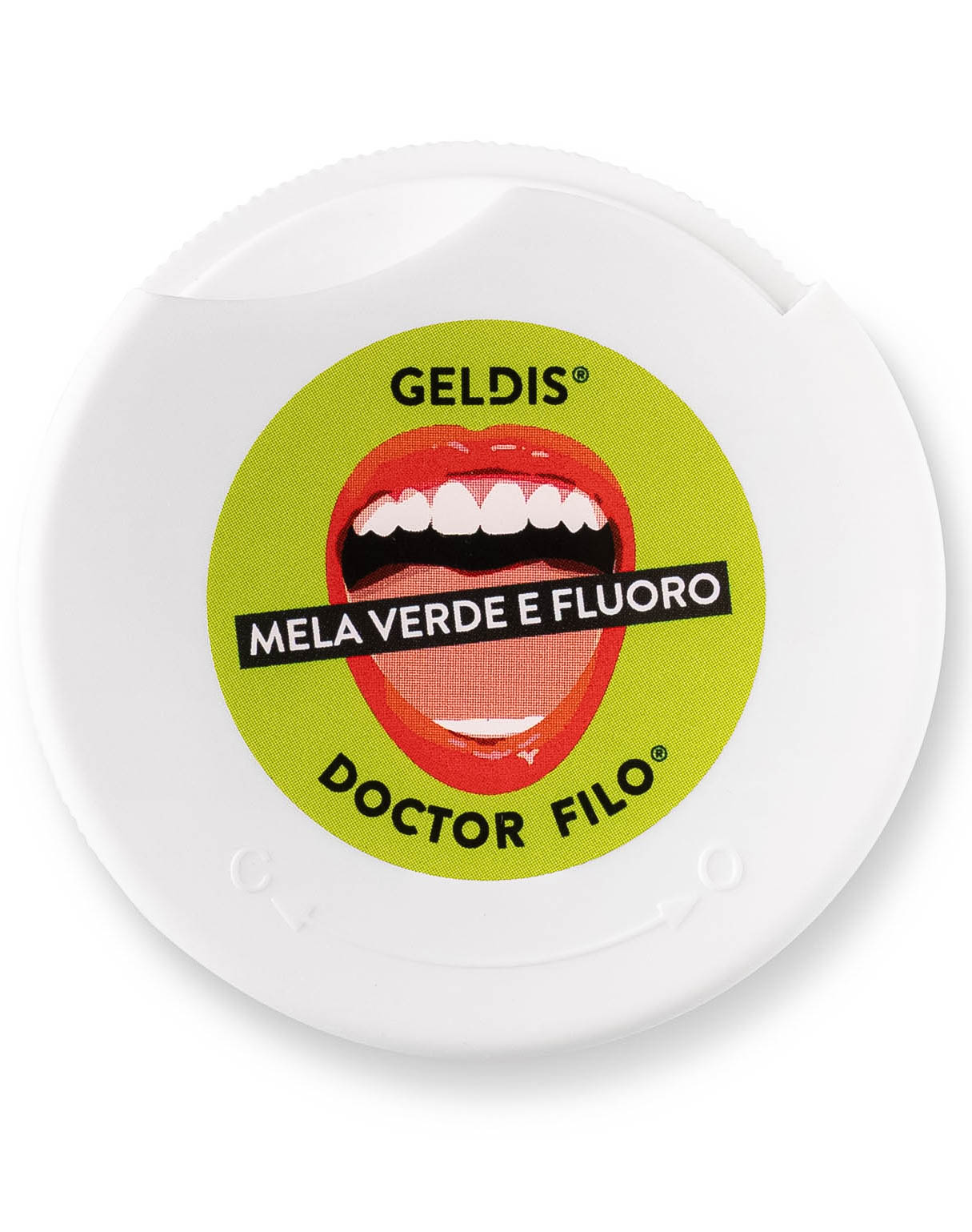 Geldis Doctor Filo Filo Interdentale Espandibile alla Mela Verde con Fluoro - 30 mt