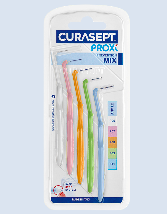 Curasept Scovolino Proxi Angle Prevention Mix - da 0,6 mm a 1,1 mm ISO 0 - 3