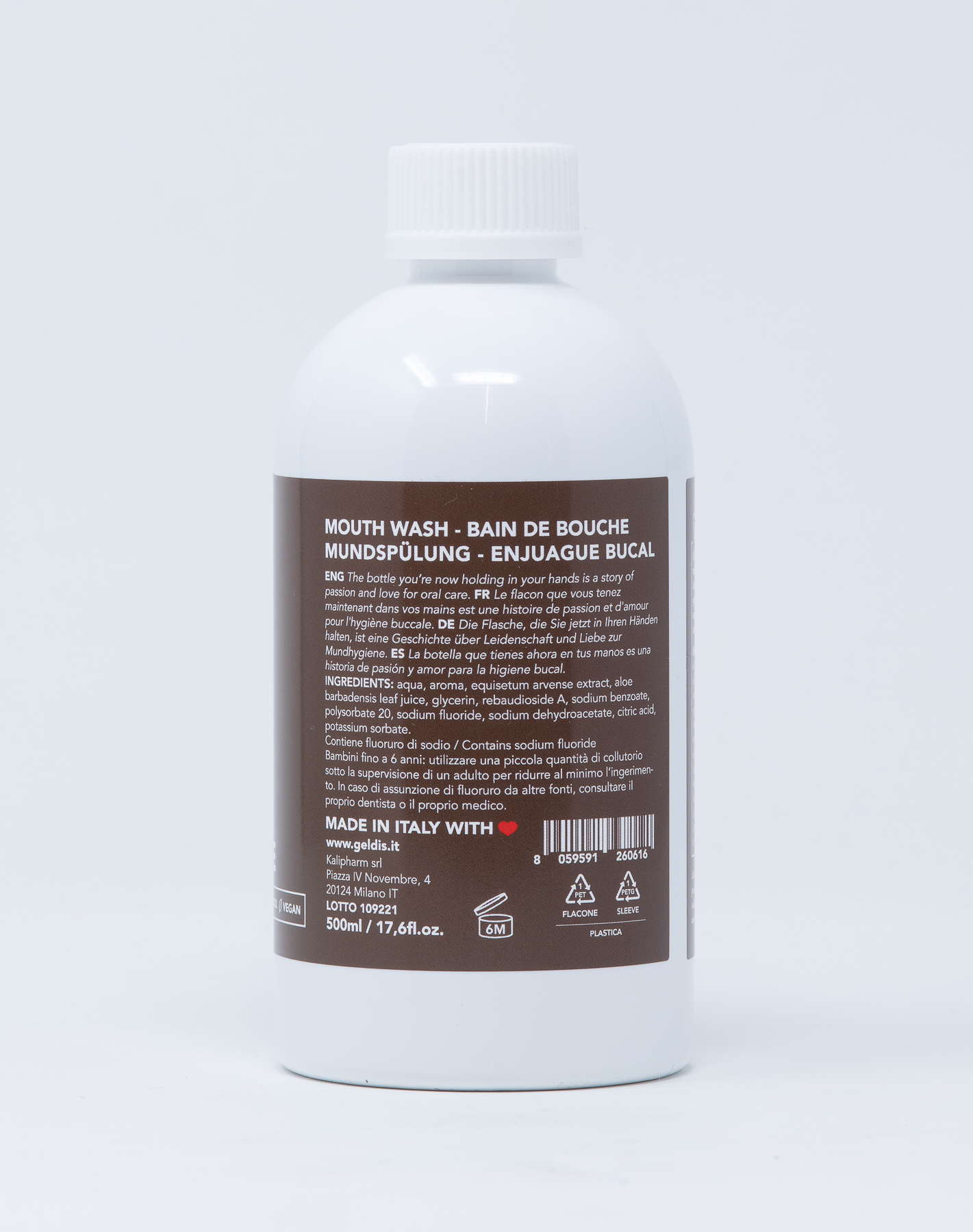 Geldis Collutorio BUONISSIMO al Cioccolato - 500ml