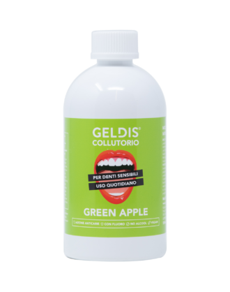 Geldis Collutorio BUONISSIMO alla Mela Verde con Fluoro - 500ml