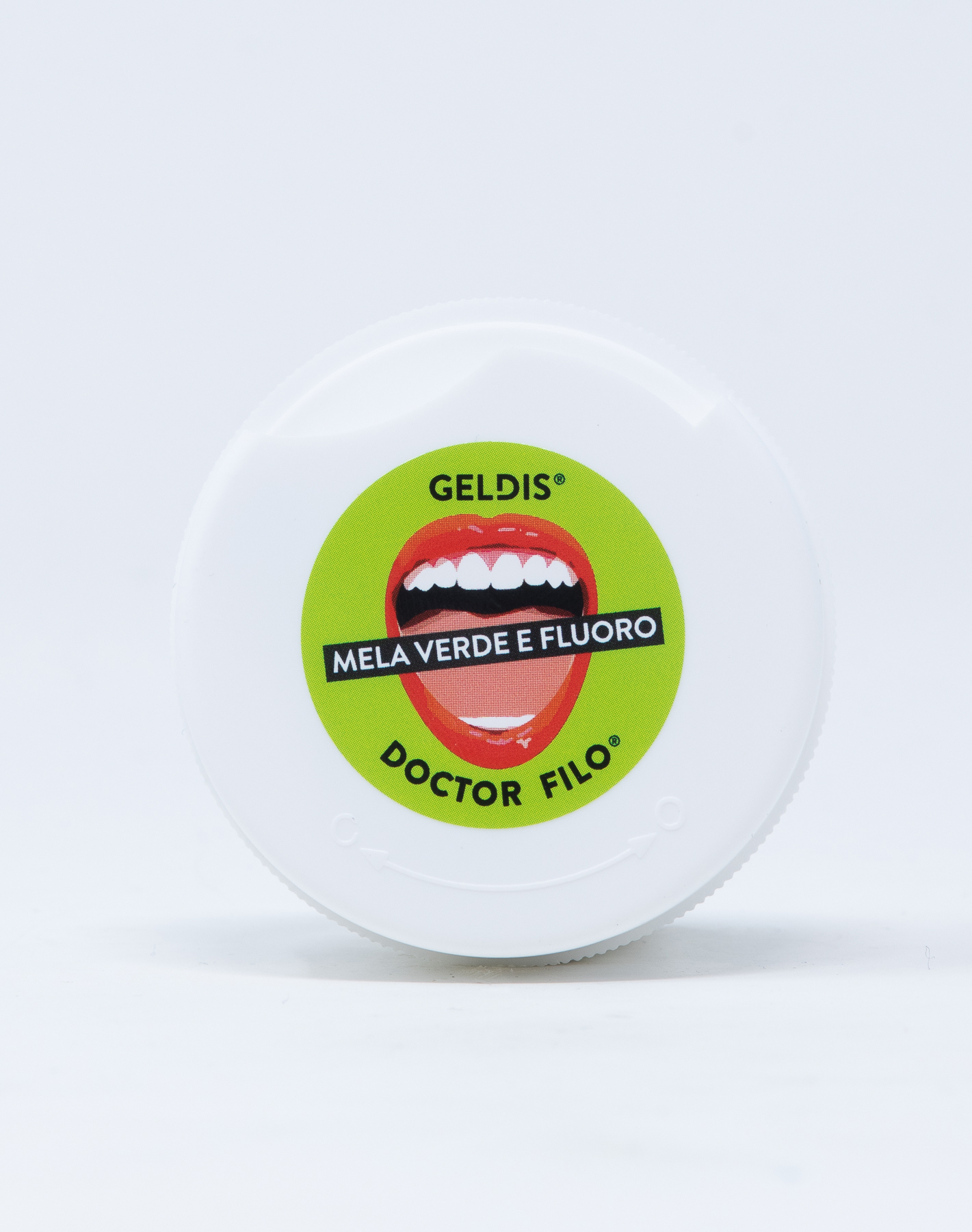 Geldis Doctor Filo Filo Interdentale Espandibile alla Mela Verde con Fluoro - 30 mt