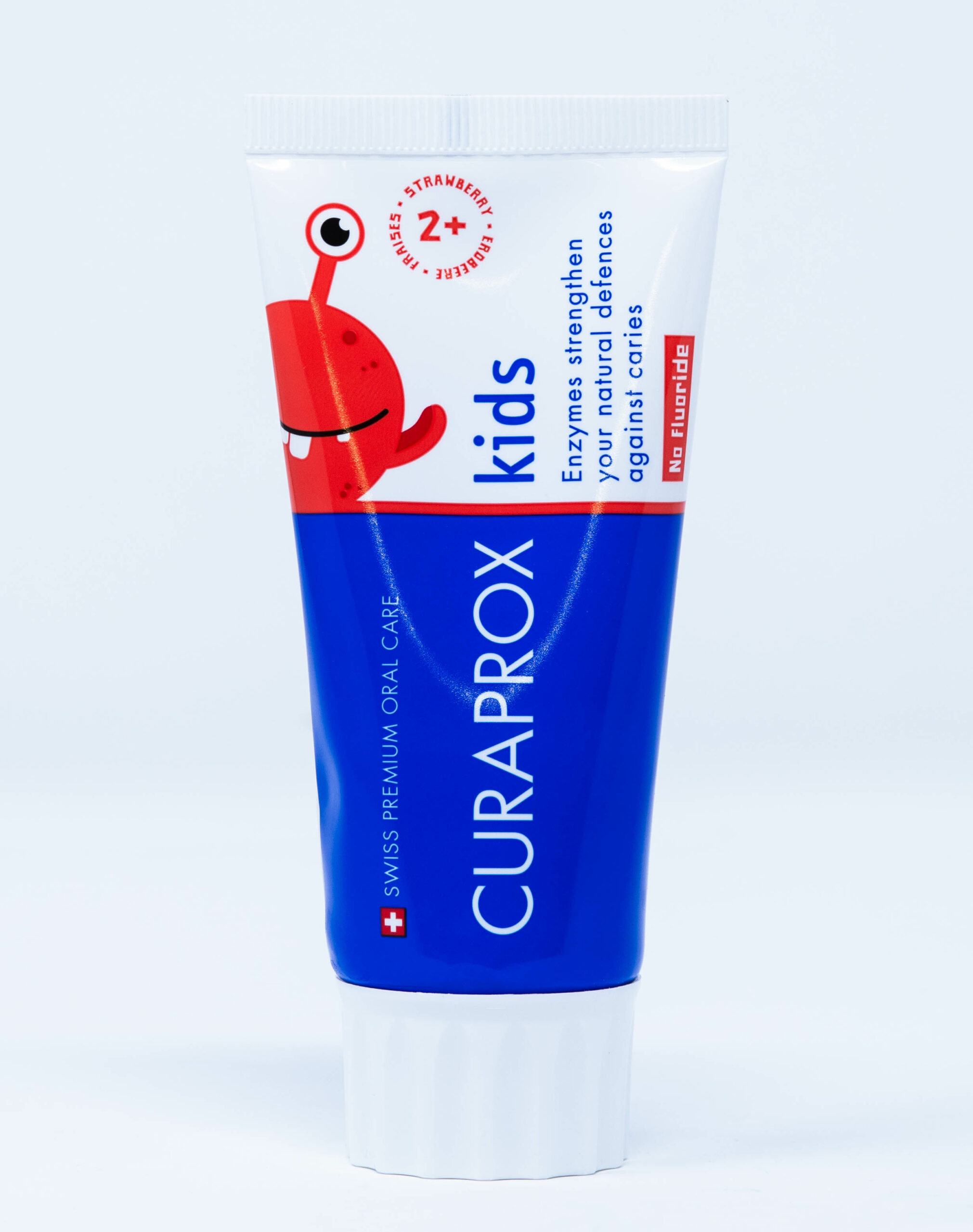 Curaprox Dentifricio Kids Fragola 2+ Senza Fluoro – 60 ml