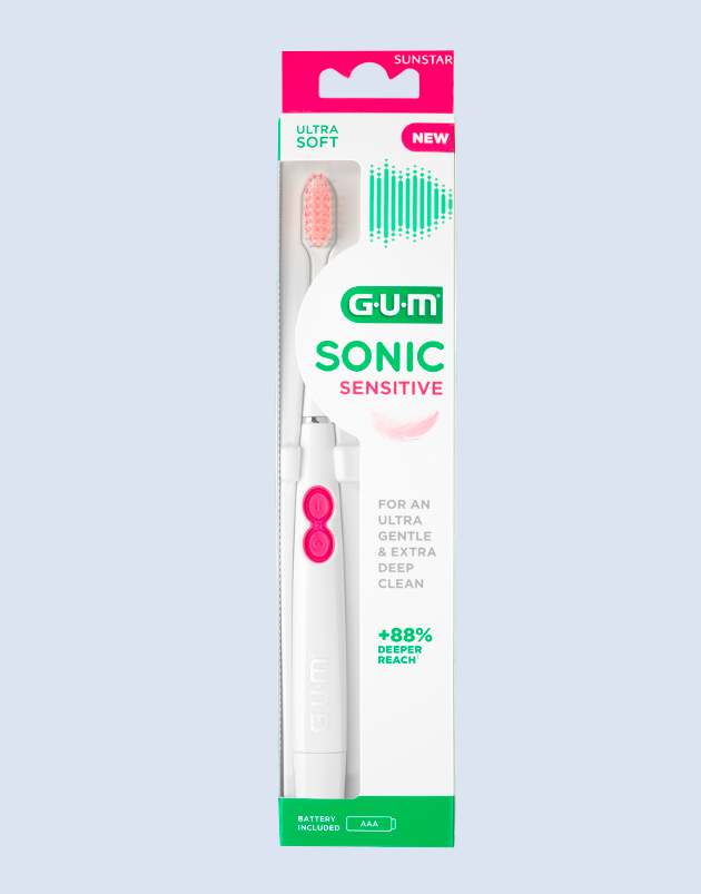 Gum Spazzolino Sonico a Batteria Sonic Sensitive