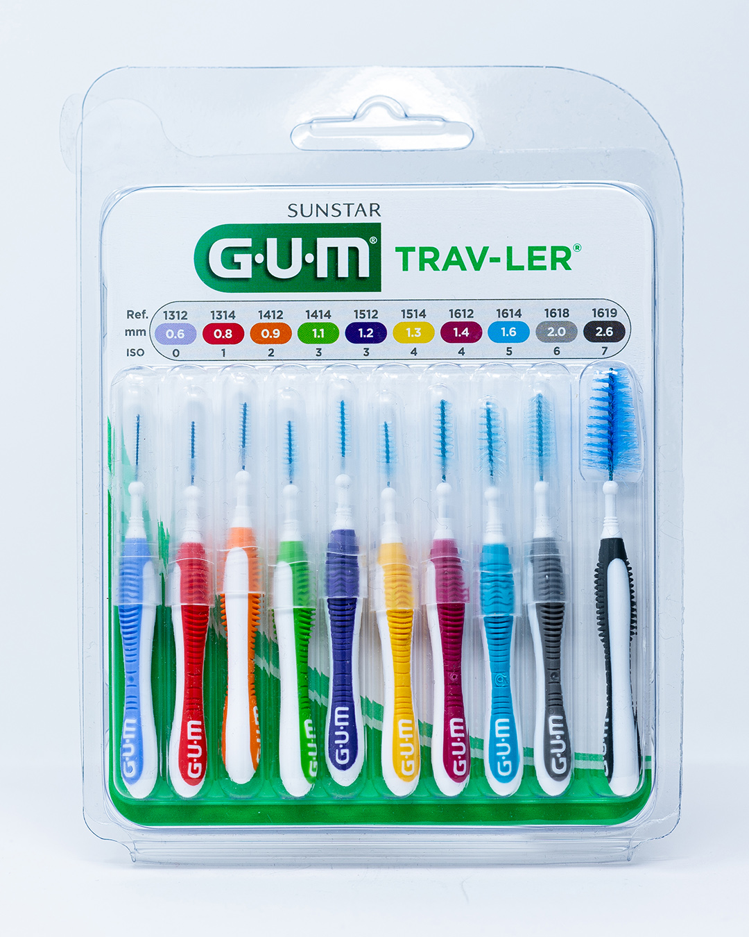 Gum Scovolini Trav-Ler Mix ISO 0-6 da 0,6 mm a 2,0 mm