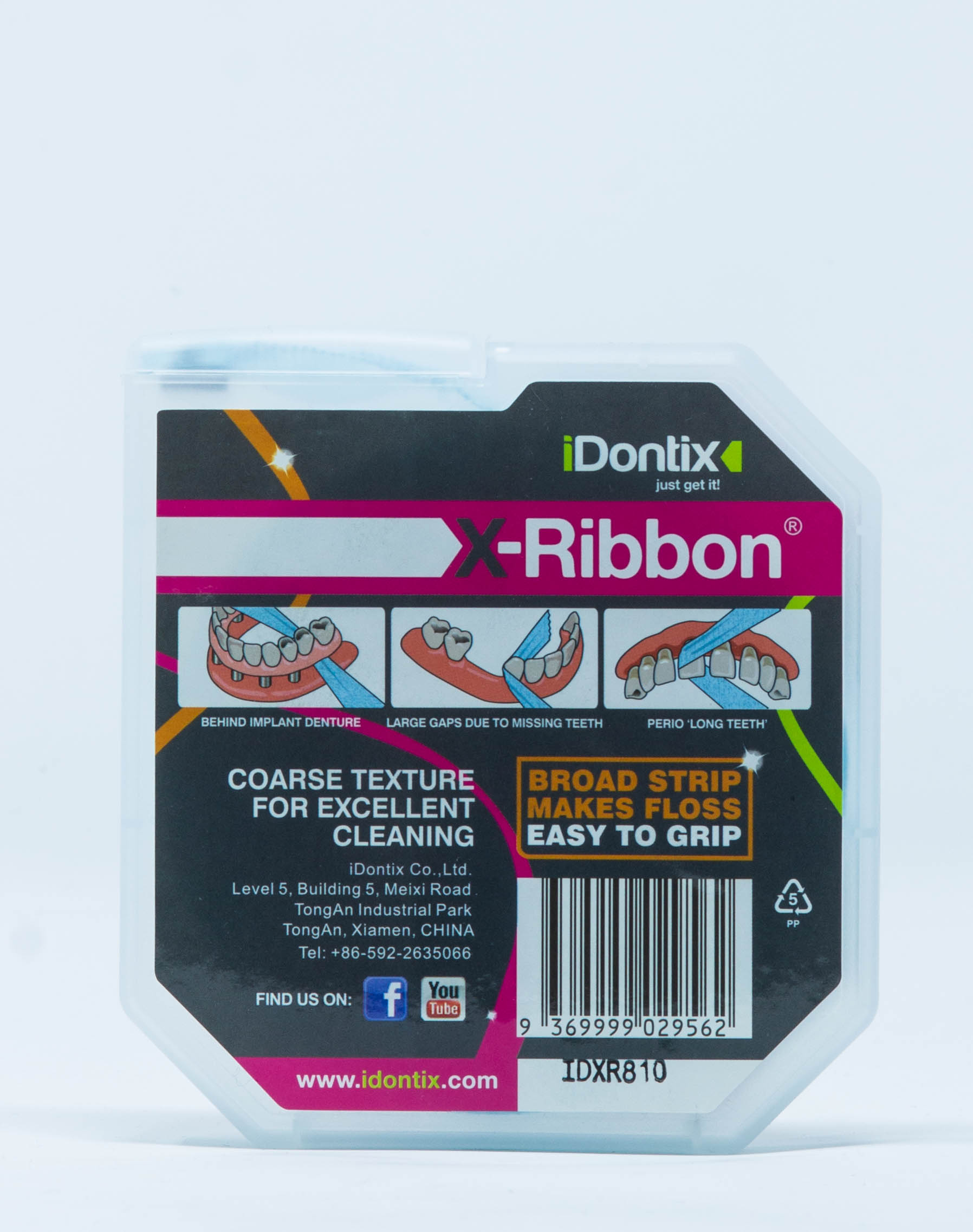 iDontix Filo Interdentale X-Ribbon Garza - 12m