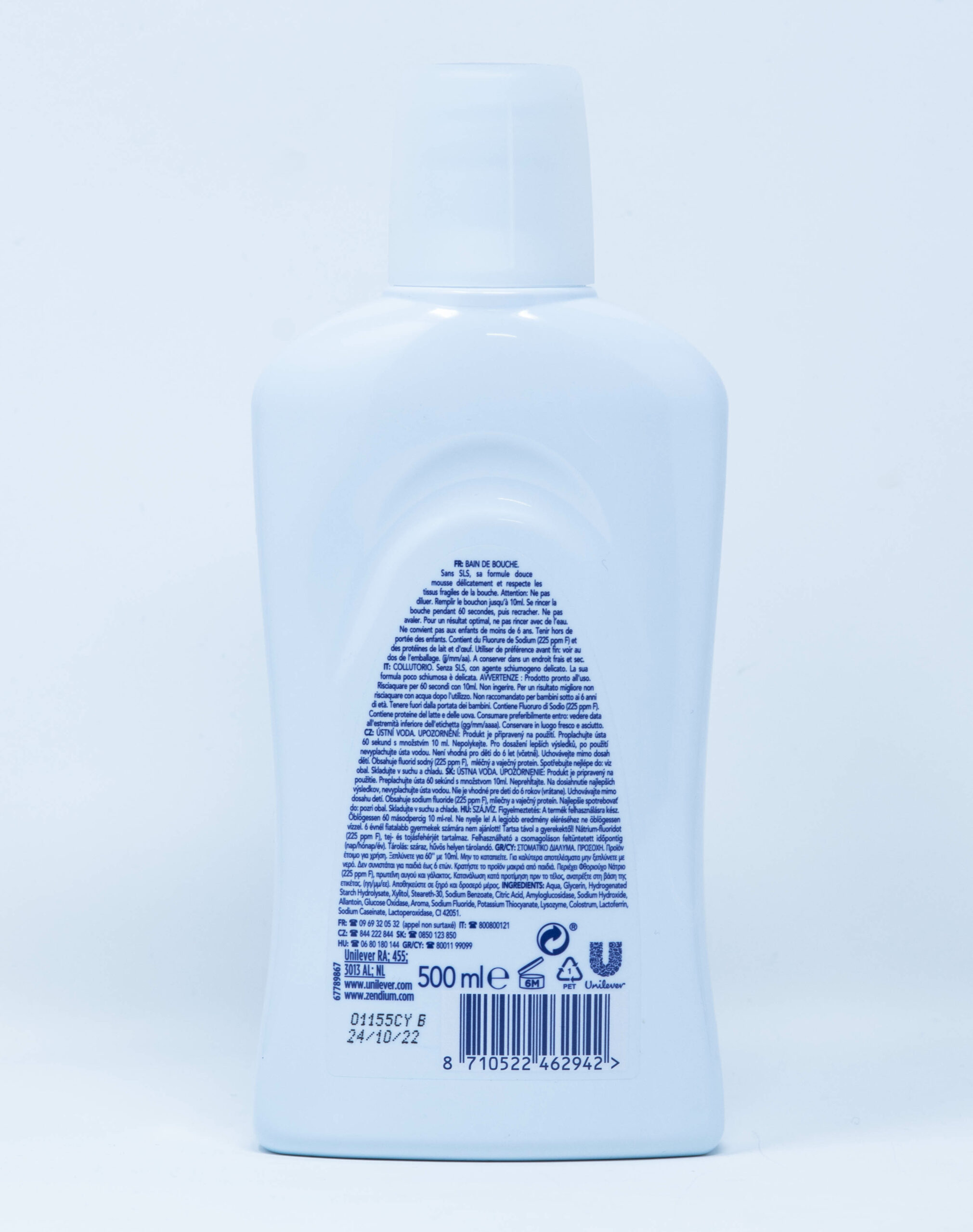 Zendium Collutorio Professional Formula Delicata - 500 ml