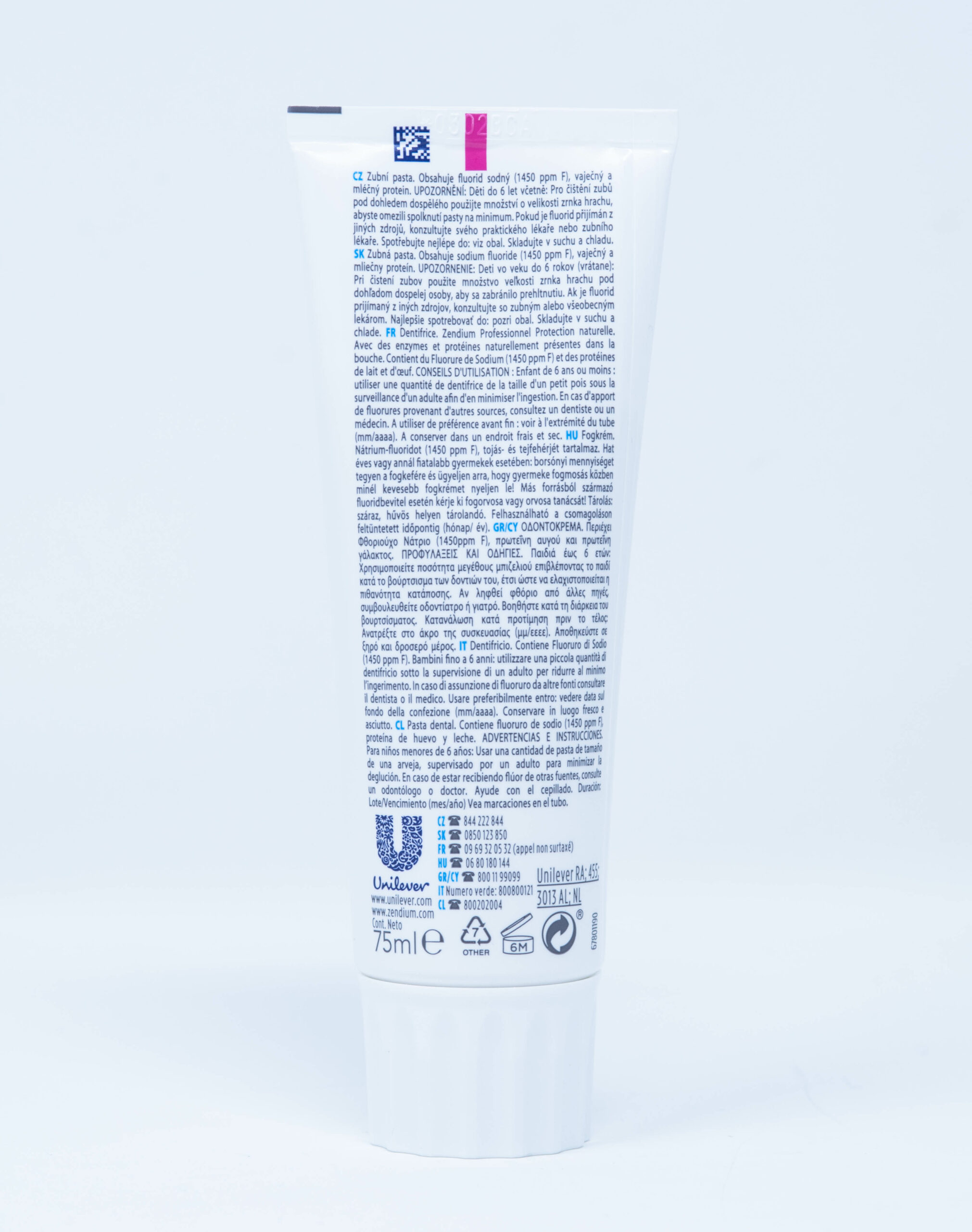 Zendium Dentifricio Professional Smalto Forte e Gengive più Sane - 75 ml