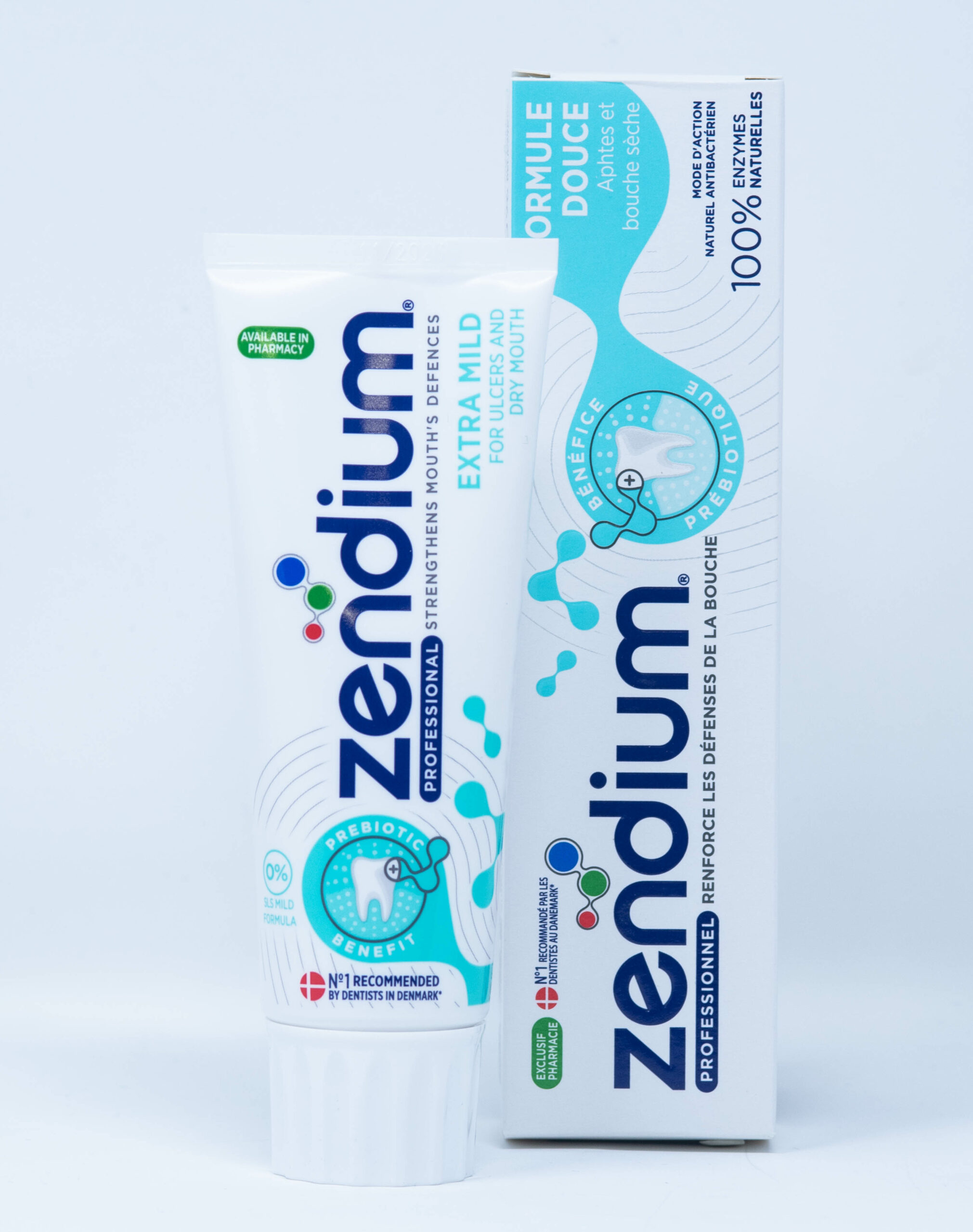 Zendium Dentifricio Professional Afte e Bocca Secca - 75 ml