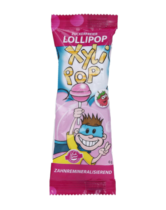 Miradent Lollipop allo Xilitolo XyliPOP® - Gusto Fragola