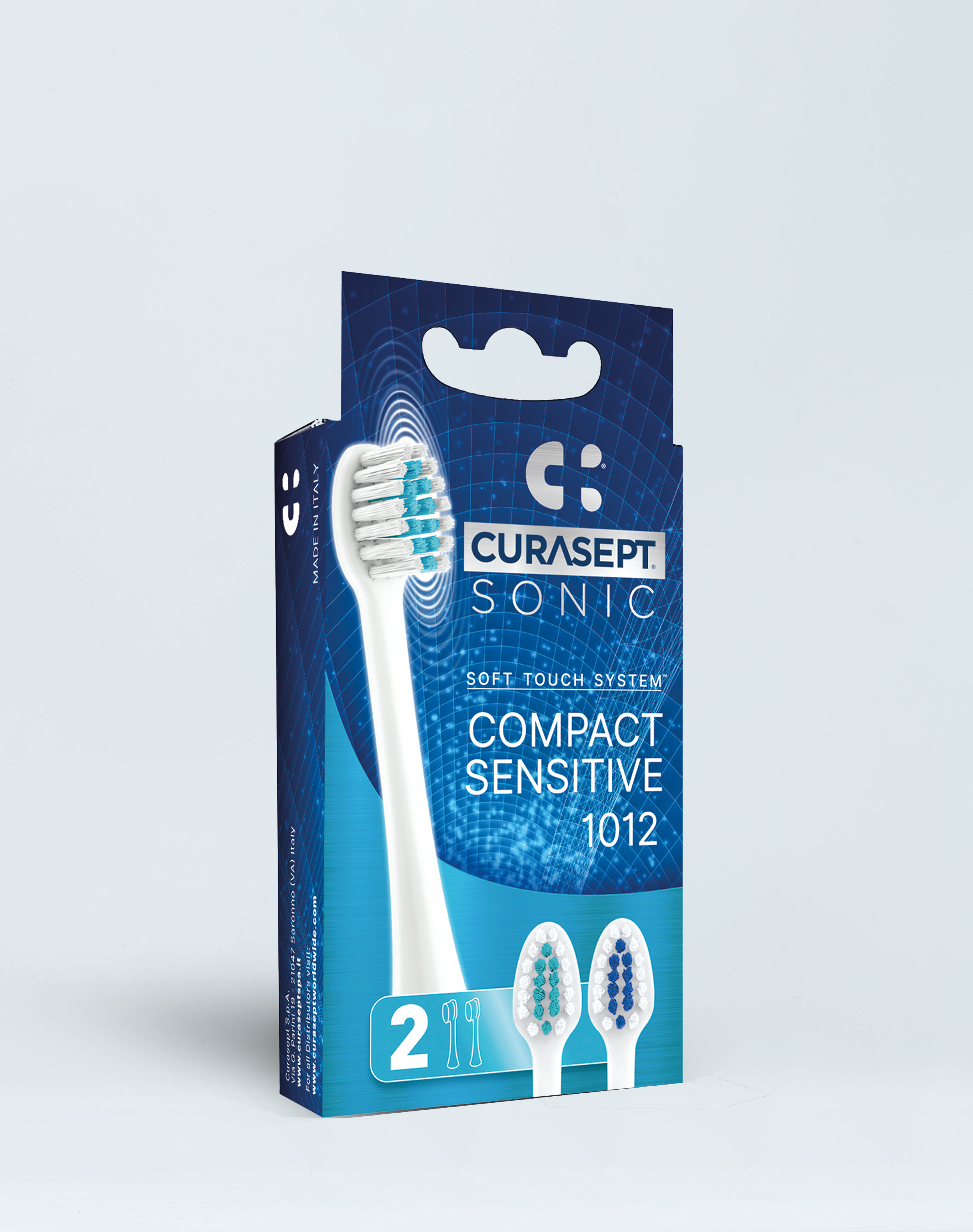 Curasept Sonic Testina 1012 – 2 pz