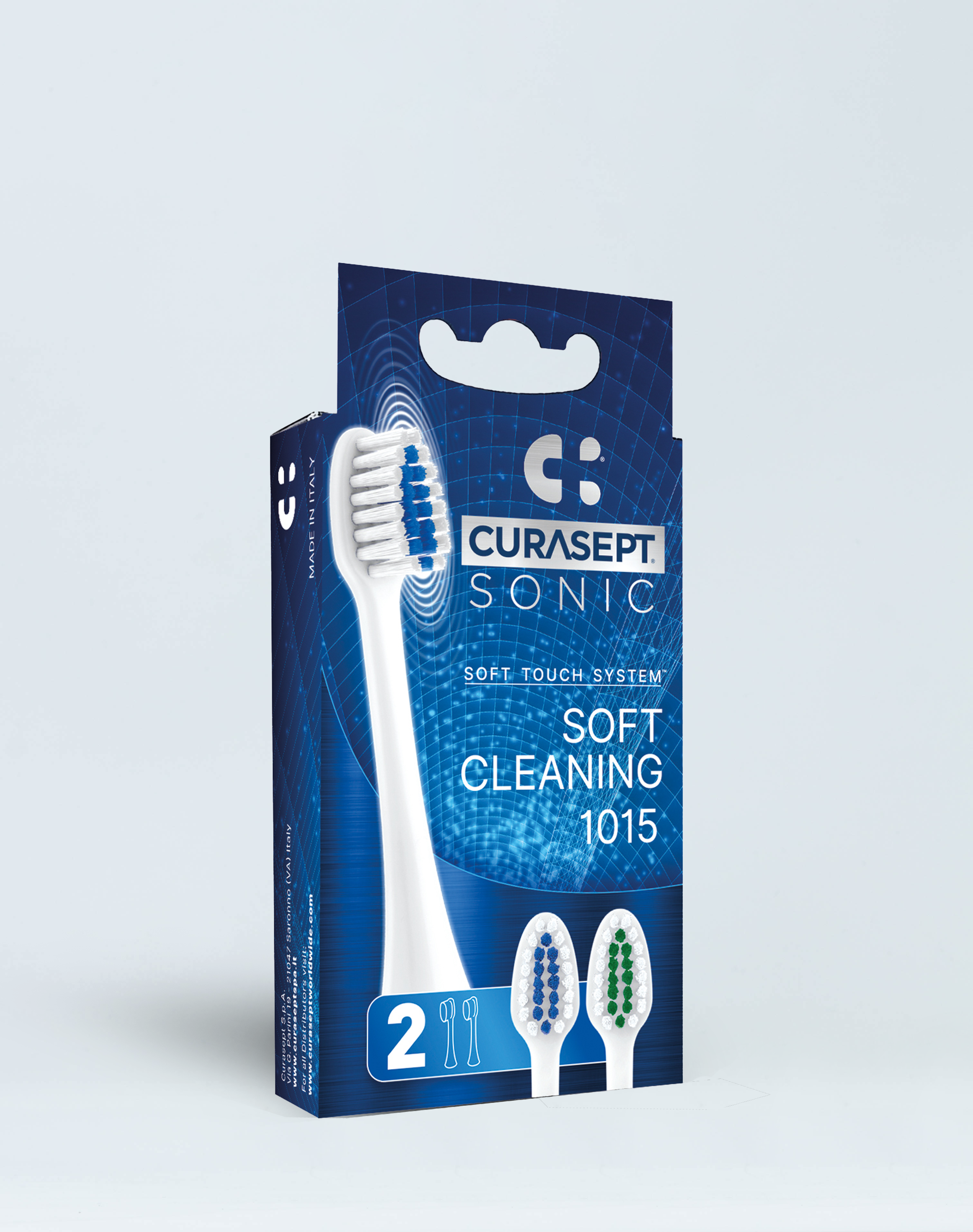 Curasept Sonic Testina 1015 – 2 pz