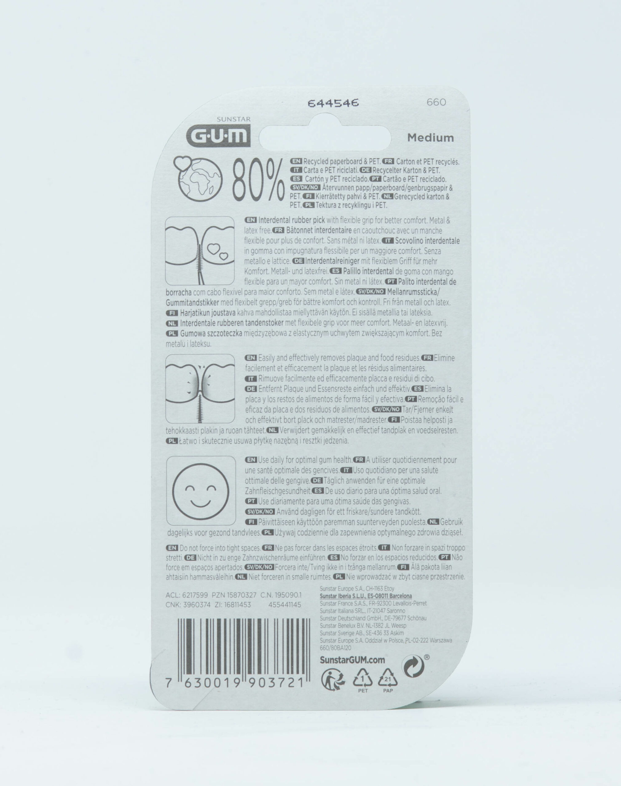 Gum Scovolino Soft Picks Comfort Flex Medium 660 - 80 pz