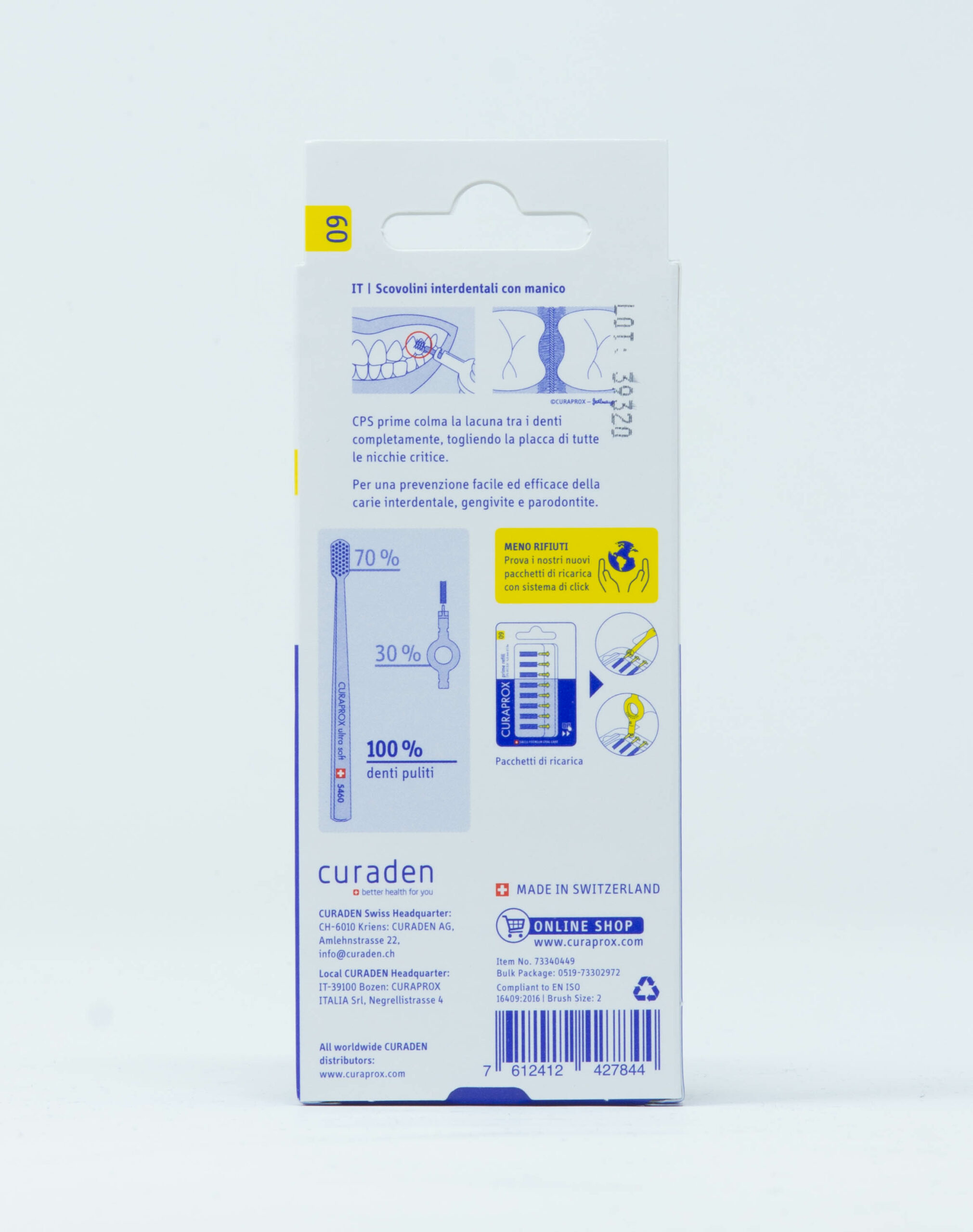 Curaprox Scovolino Prime Start CPS 09 + 2 Supporti