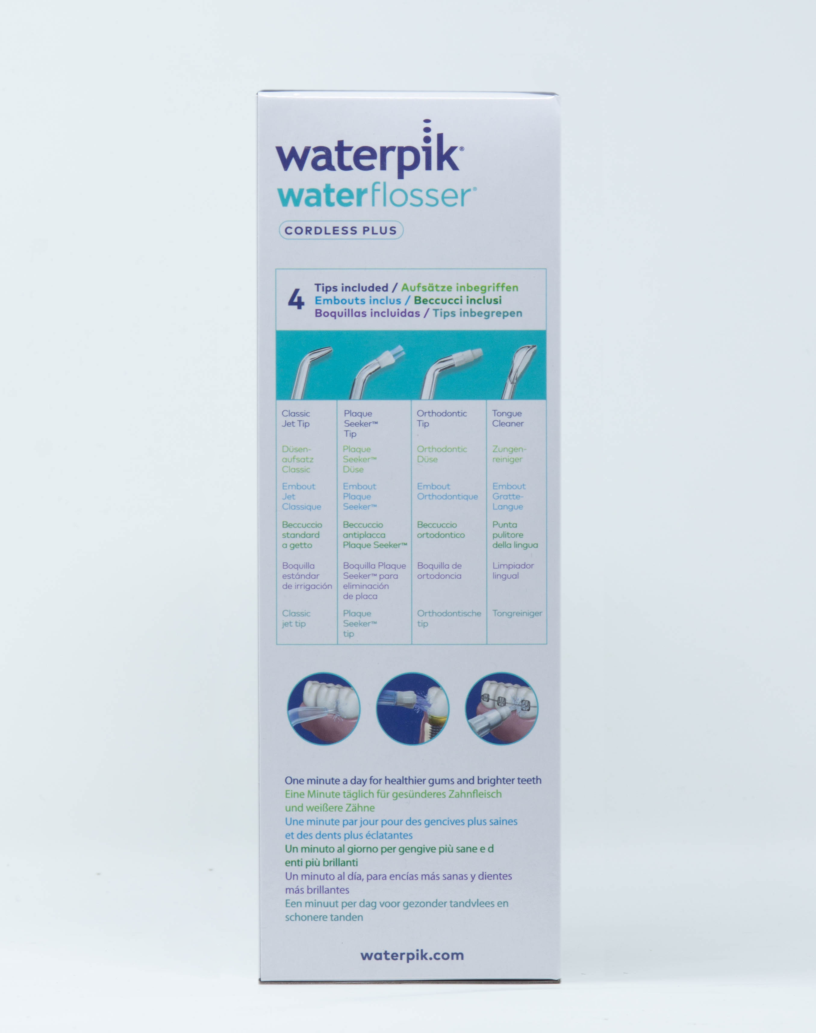 Dentaid Idropulsore Waterpik® Cordless Plus WP-450 Black Matte