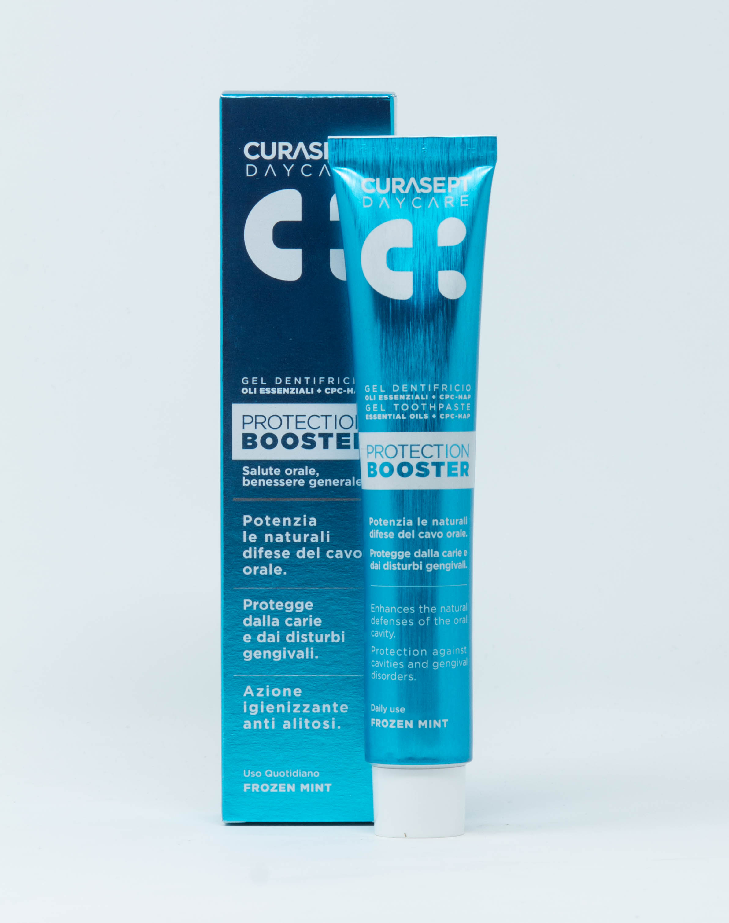 Curasept Dentifricio Daycare Protection Booster Frozen Mint - 75 ml