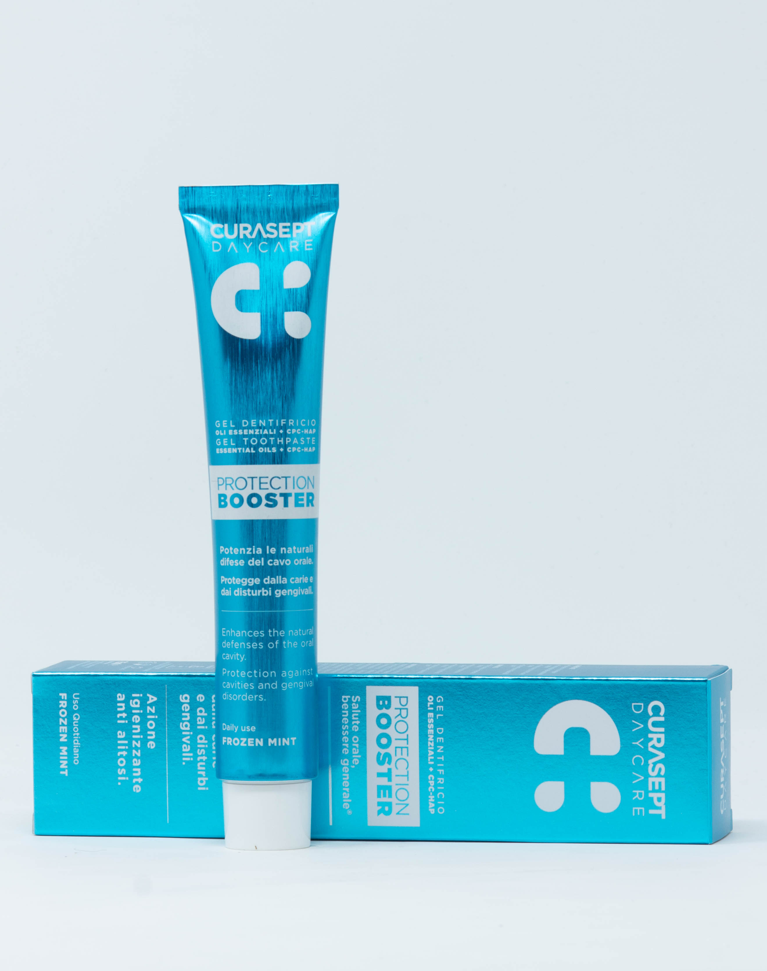 Curasept Dentifricio Daycare Protection Booster Frozen Mint - 75 ml