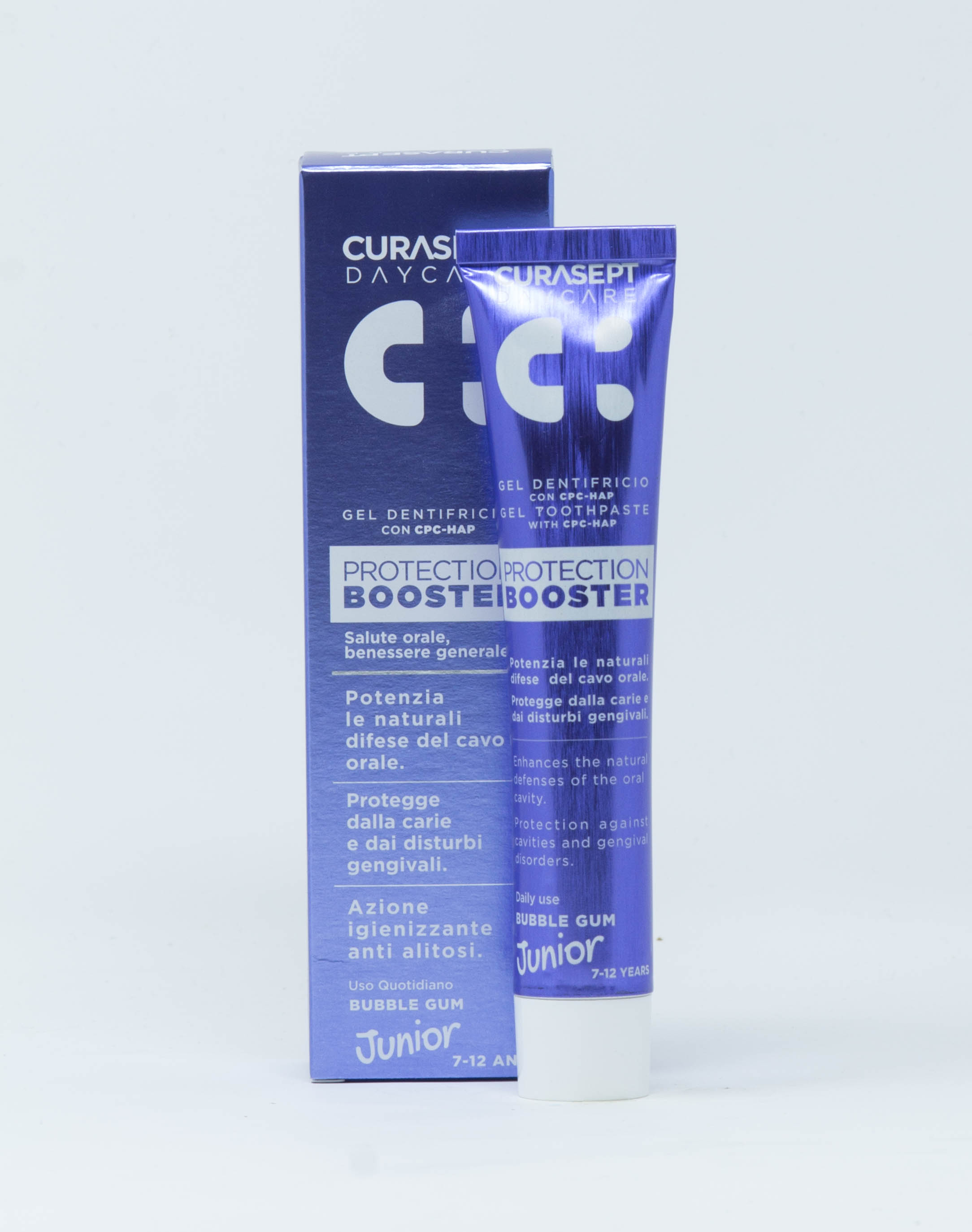 Curasept Dentifricio Daycare Protection Booster Junior 7 - 12 anni - 50 ml